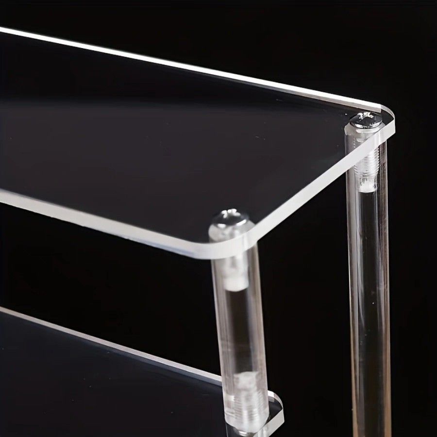 Acrylic Multi Level Vertical Display Shelf Riser, Hobbies & Toys ...