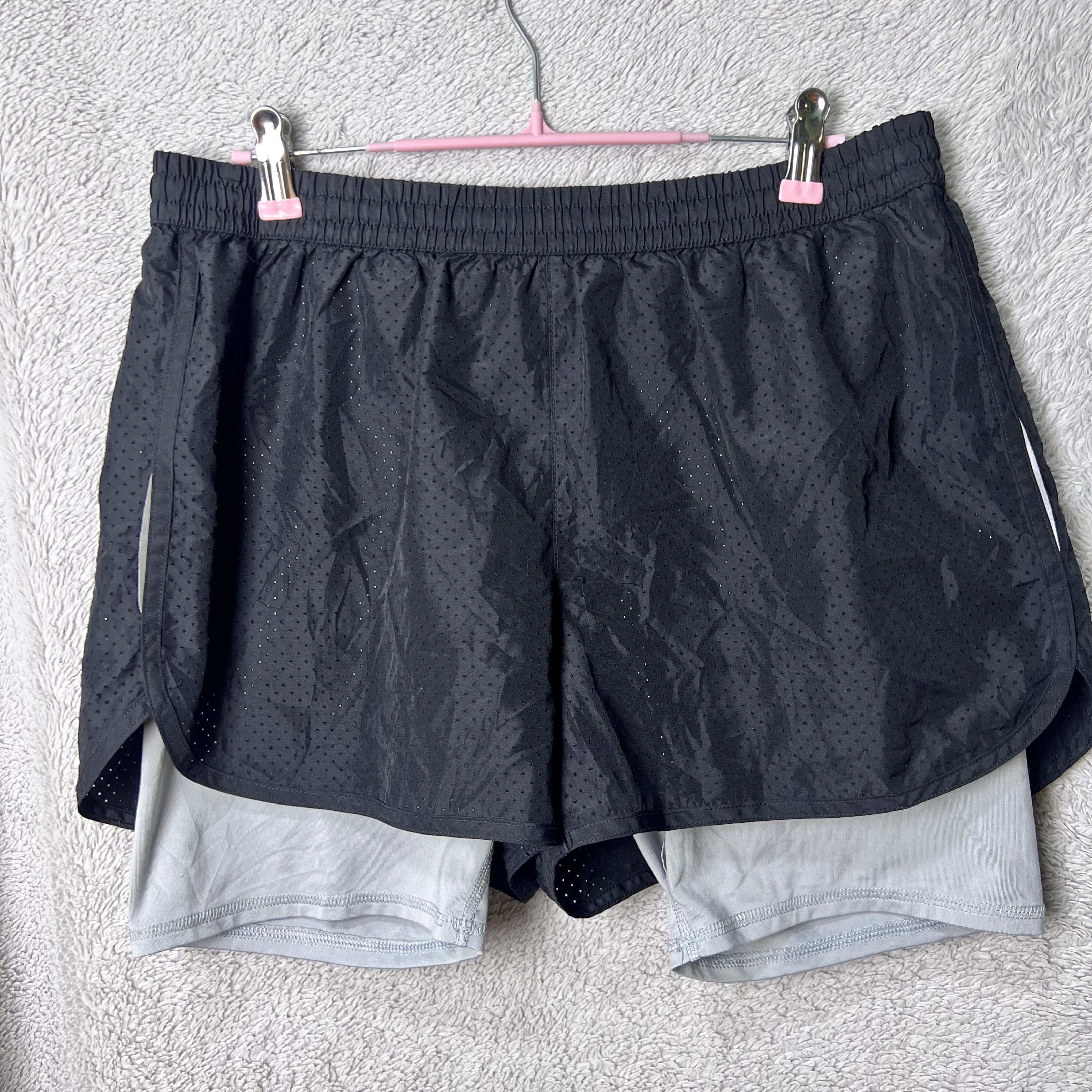 ATHLETHIC WORKS RUNNING SHORTS WITH INNER SHORTS MEDIUM-LARGE (Category: Activewear) located in Valenzuela. Submitted by kristhingss (Listing ID 1420912880, Image 2). Description: GOOD AS NEW THICK FABRIC ISSUE: NONE 1. PLEASE READ 1ST PICTURE FOR MEASUREMENTS AND DESCRIPTION. 2. COLOR MAY VARY DUE TO LIGHTING. 3. ISSUES WILL BE MENTION IF THERE’S ANY. 4. PM FOR MORE INFO..