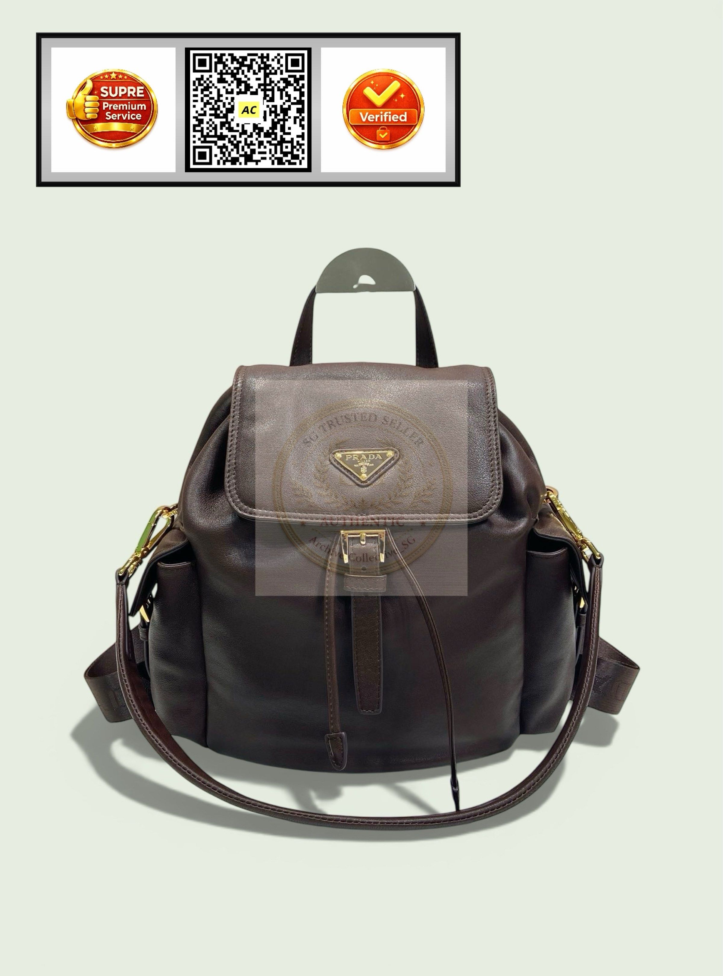 ✓Brand New | Only Yours ? ? Prada Explore medium nappa leather 