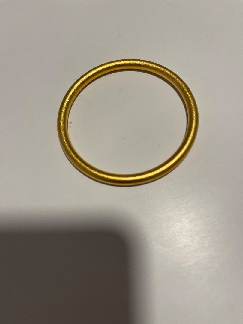 Bangles (Category: Bracelets) located in Singapore. Submitted by BeauTy2113 (Listing ID 1420891713, Image 3). Description: Bangles in latest Ancient Sandy finished of sandy 24k gold filled , very sturdy and lasting . 60 cm in diameter. ONLY $138.-.