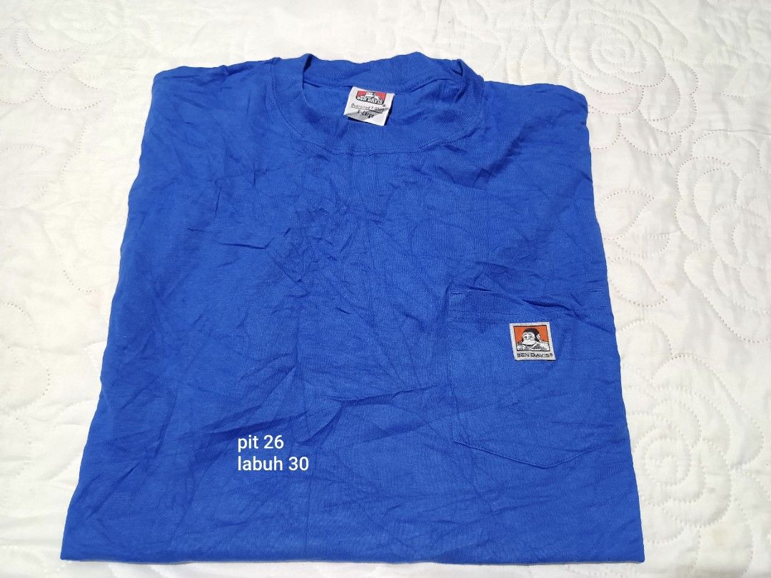 Bendavis (Category: Tshirts & Polo Shirts) located in Daro. Submitted by sadruddin06 (Listing ID 1420904662, Image 3). Description: pit 26 labuh 30 kondisi cantik model lengan panjang warna biru.