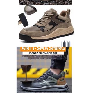NORTIV 8 Men's Waterproof Steel Toe Work Boots Slip - View #12