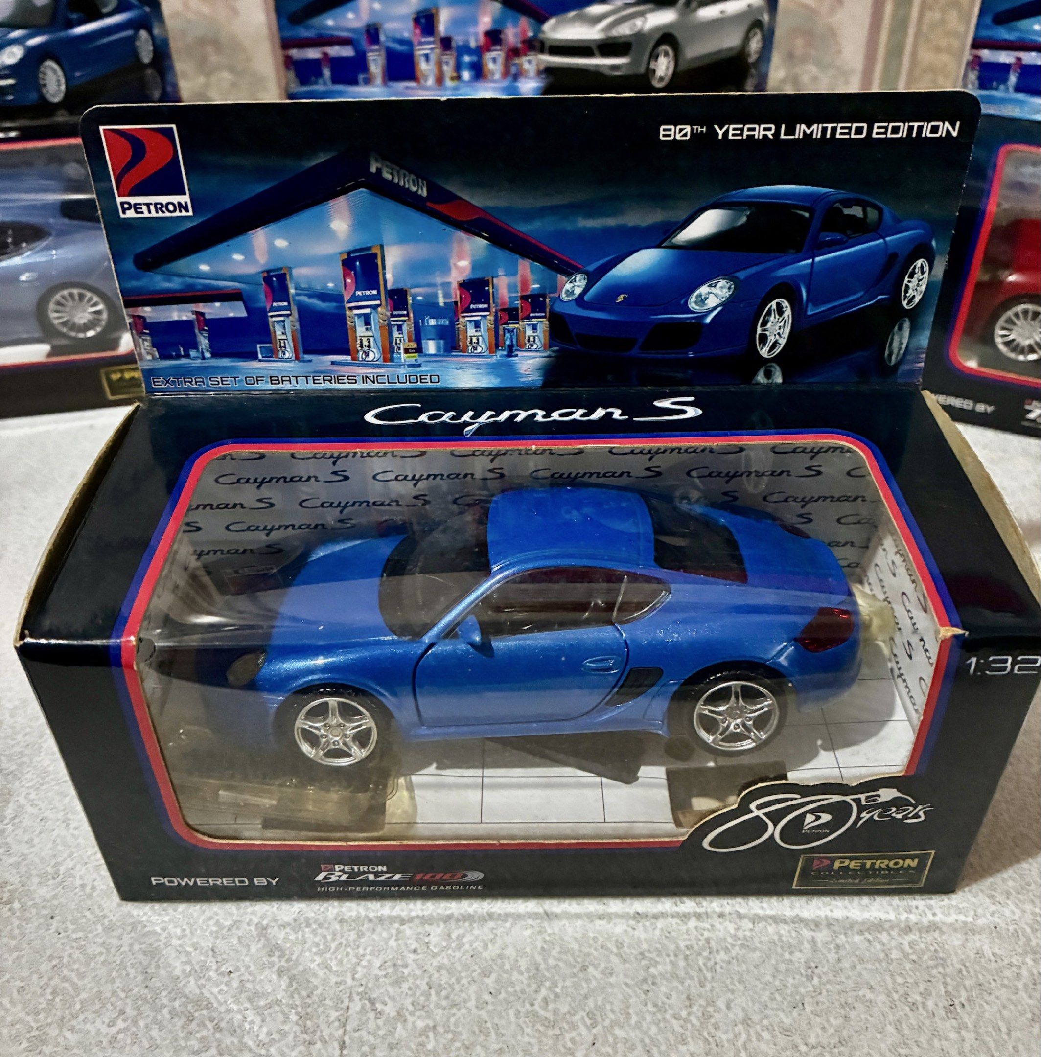 Petron Model Complete 5 pcs Petron Blaze 100 Porsche Diecast Car Collection 80th ...