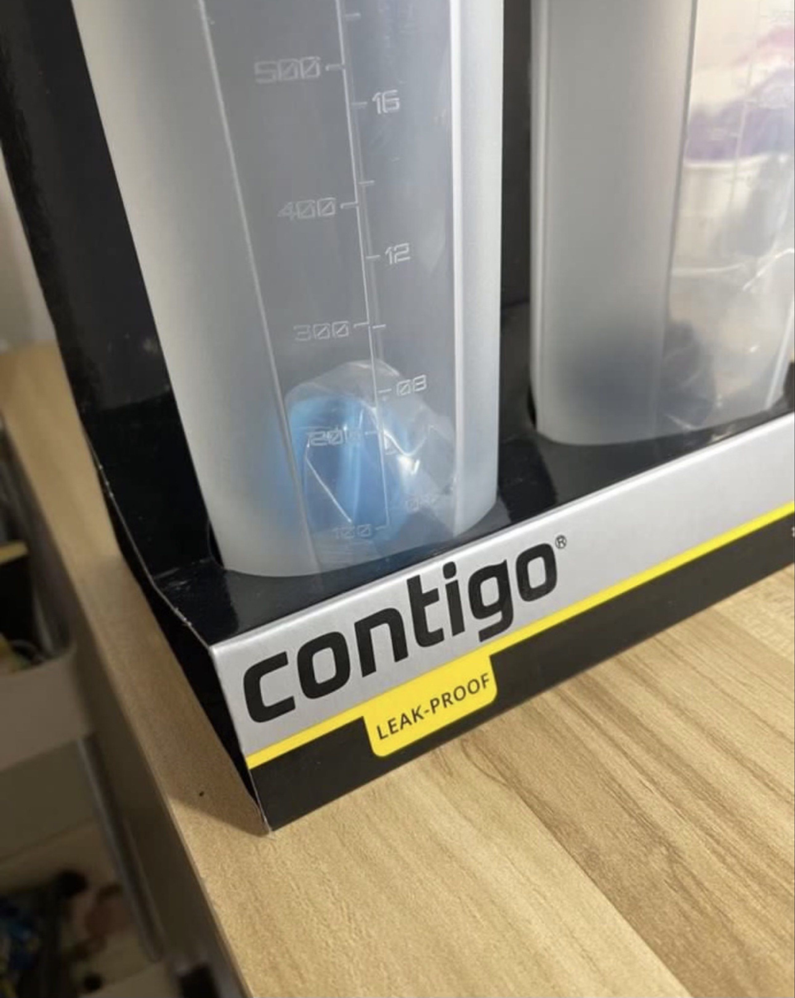 Contigo Shake & Go Fit Shaker Bottle (Category: Water Bottles & Tumblers) located in Bacoor. Submitted by nd.clothing (Listing ID 1420808110, Image 2). Description: - Contigo Shake & Go Fit shaker bottles (set of 2) - Leak-proof design - Includes a weighted shaker ball - Dishwasher safe and BPA-free - Rounded bottom for easy cleaning - Measurement markings on the side.