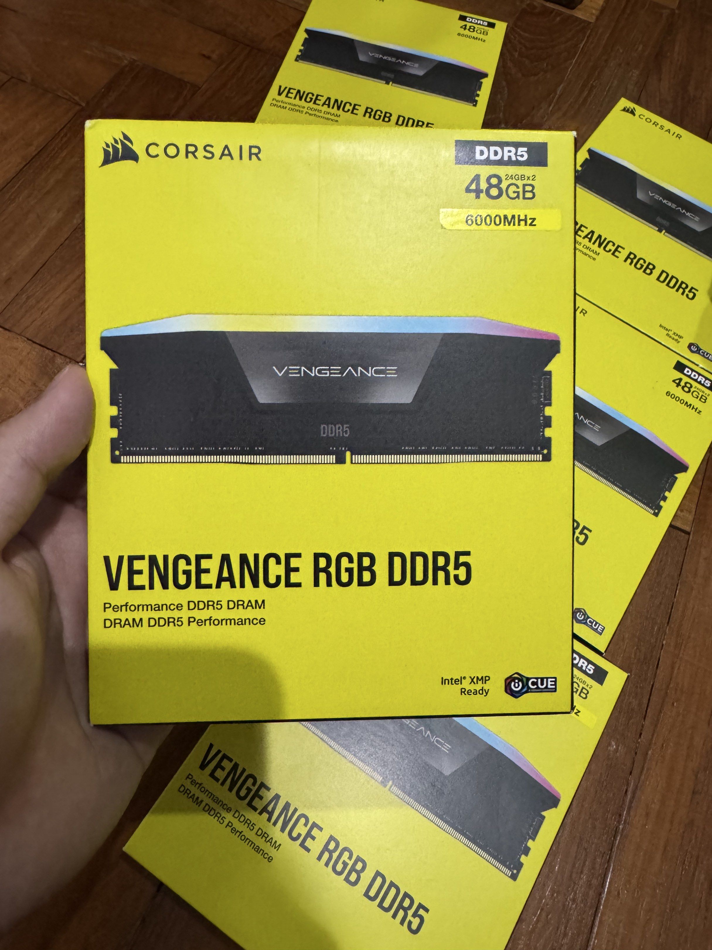 Corsair Vengeance RGB DDR5 48GB 6000MHz RAM Computers Tech Parts Corsair Vengeance Rgb Ddr5 48g 1770724025 06b48249 Progressive 