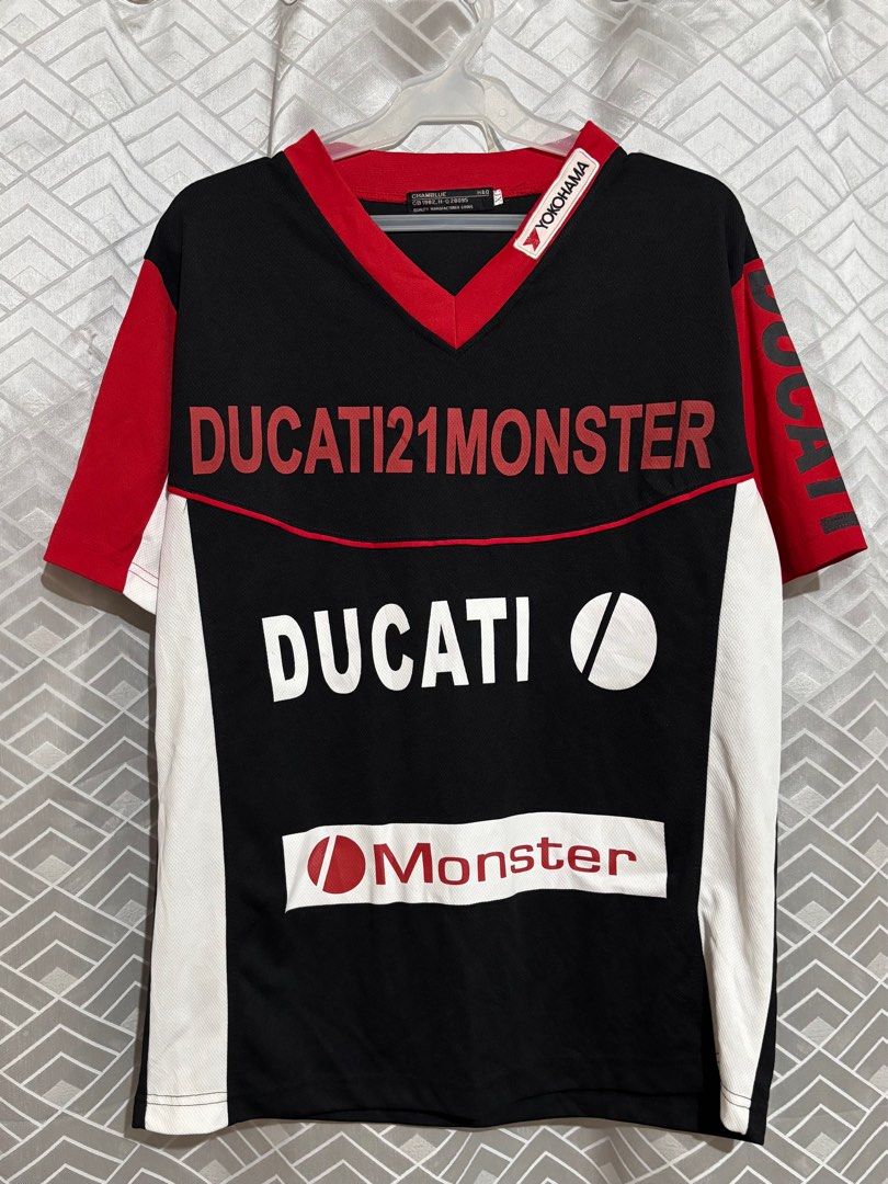Ducati 21 Monster Dri-fit Tshirt (Category: Tshirts & Polo Shirts ) located in Davao. Submitted by simsapparel (Listing ID 1420886333, Image 1). Description: Ducati 21 Monster Dri-fit Tshirt Size: M Length: 25.5” Width: 21” Issue: None Price: 349 + sf.