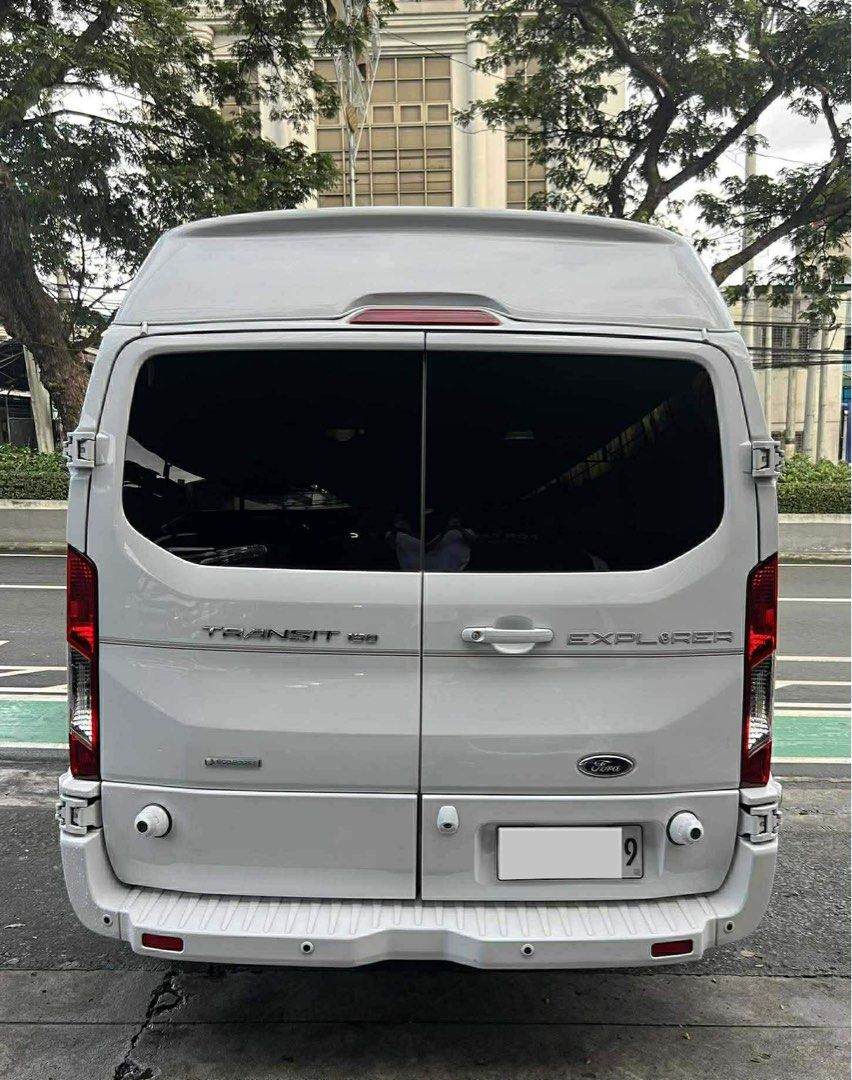 Ford Transit Cekebrity van 10 seater Auto (Category: Used Cars) located in Quezon City. Submitted by mmicars (Listing ID 1420936095, Image 3). Description: 2018 Ford Transit Artista Van 9 to 10 seater With auto sofa bed Long wheel vlbase limited edition P3,300,000 negotiable Accept trade-in & financing Big TV 100% All original paint Very fresh & clean in & out Well preserved & maintained & ready for long drive RUSH SALE !!! MUST SEE TO LIKE !!! S