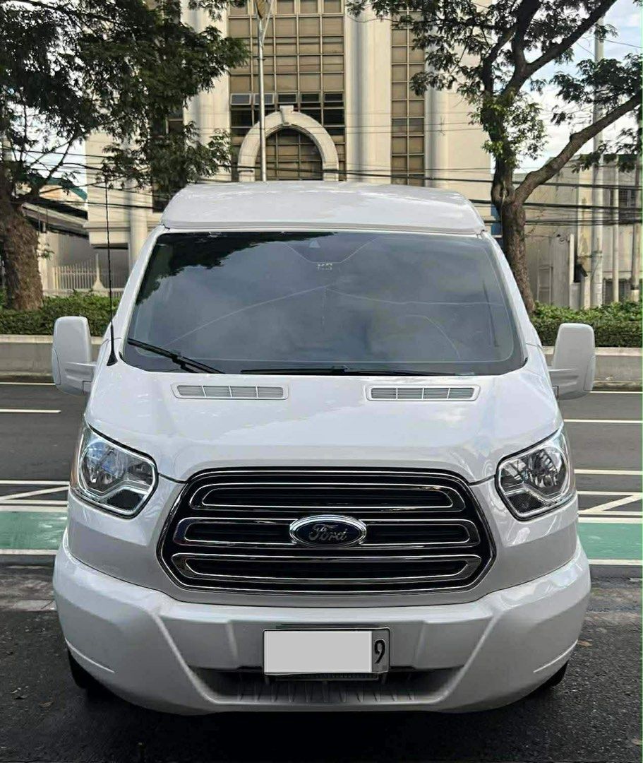 Ford Transit Cekebrity van 10 seater Auto (Category: Used Cars) located in Quezon City. Submitted by mmicars (Listing ID 1420936095, Image 2). Description: 2018 Ford Transit Artista Van 9 to 10 seater With auto sofa bed Long wheel vlbase limited edition P3,300,000 negotiable Accept trade-in & financing Big TV 100% All original paint Very fresh & clean in & out Well preserved & maintained & ready for long drive RUSH SALE !!! MUST SEE TO LIKE !!! S