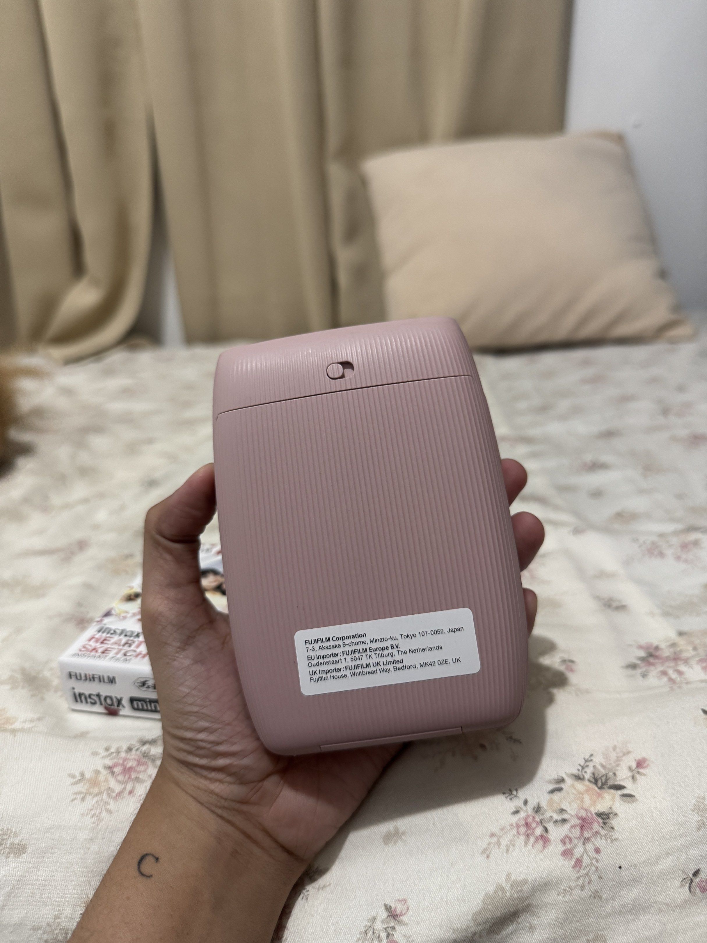 Fujifilm Instax Mini Link 3 Printer (Category: Printers, Scanners & Copiers) located in Quezon City. Submitted by helloxia (Listing ID 1420849921, Image 2). Description: FUJIFILM Instax Mini Link 3 Smartphone Printer 📸✨ 💰 ₱5,800 ✅ Complete inclusion 🎞️ + 1 FREE Instax Mini film • Print photos directly from your phone • 3D AR effects for fun, interactive shots • Remote Live View – great for group photos • Collage mode for creative layouts • Wir