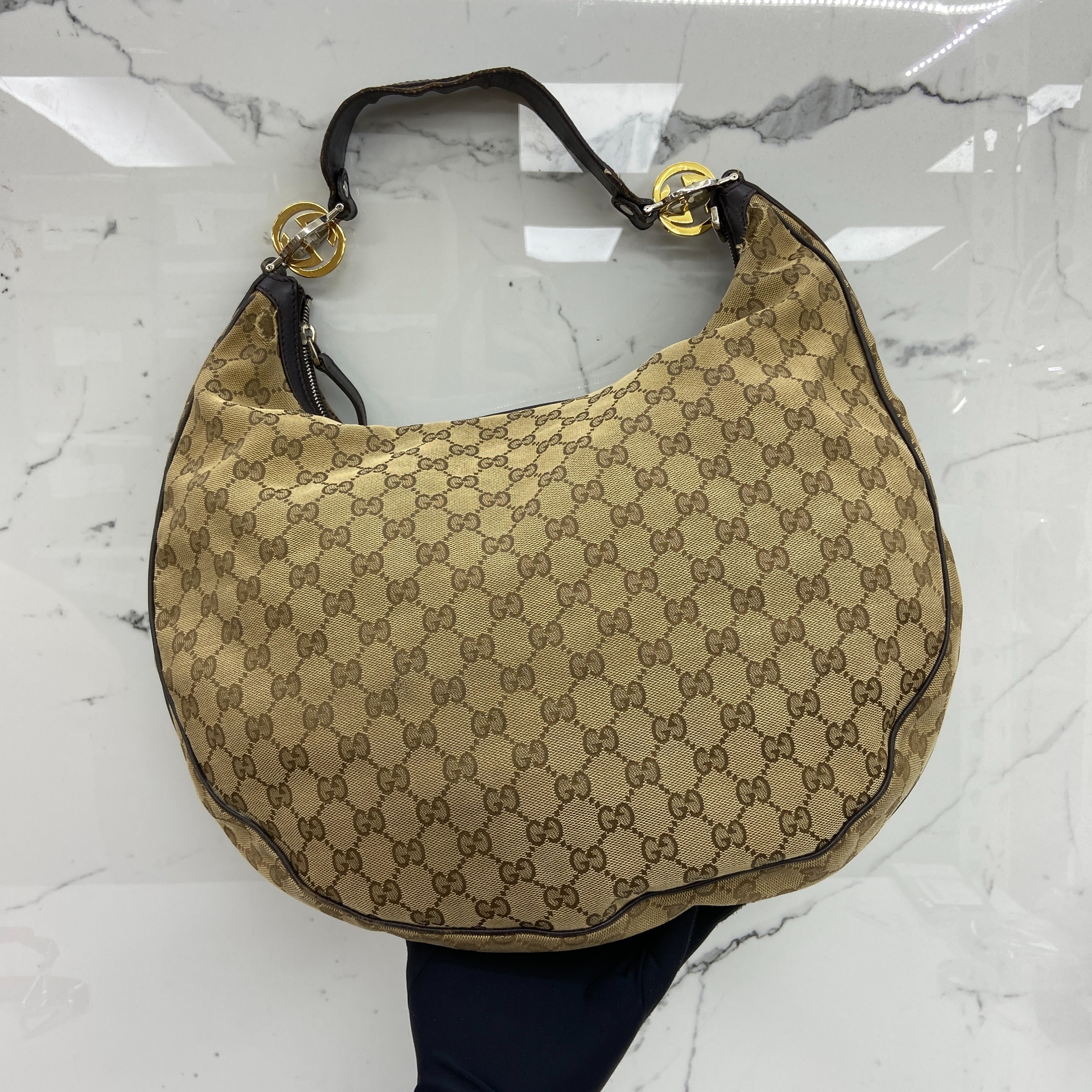 GUCCI CANVAS 232945 SHOULDER BAG 257075654 WE, Luxury, Bags & Wallets ...