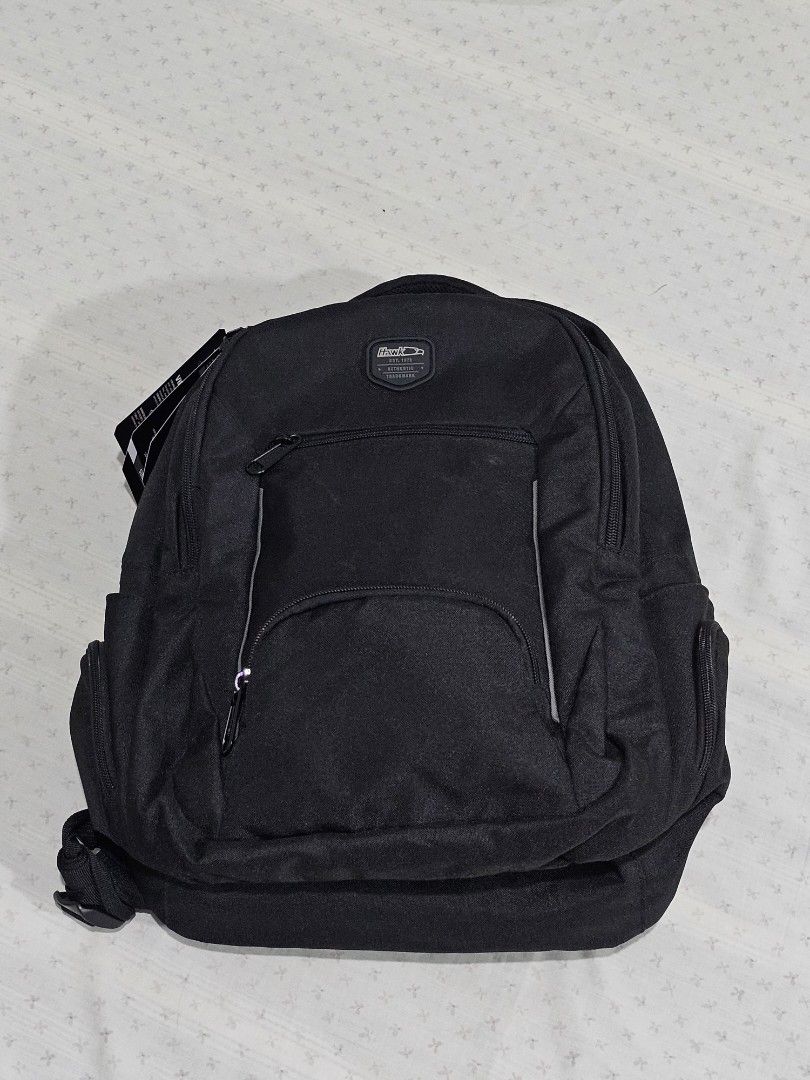 Hawk Backpack (Category: Backpacks) located in Manila. Submitted by gavatrava (Listing ID 1420889864, Image 3). Description: Hawk 6010 Lifestyle Backpack •100% Authentic Hawk Bag. • Made with Dura-shield fabric for •exceptional weather resistance. • Use quality water-repellent material. • Multiple Compartment • Foam padded laptop compartment that can fit up to 16" laptop inside the main compartment •Product weight: 0.65 kg •Dimension: Large (12 L