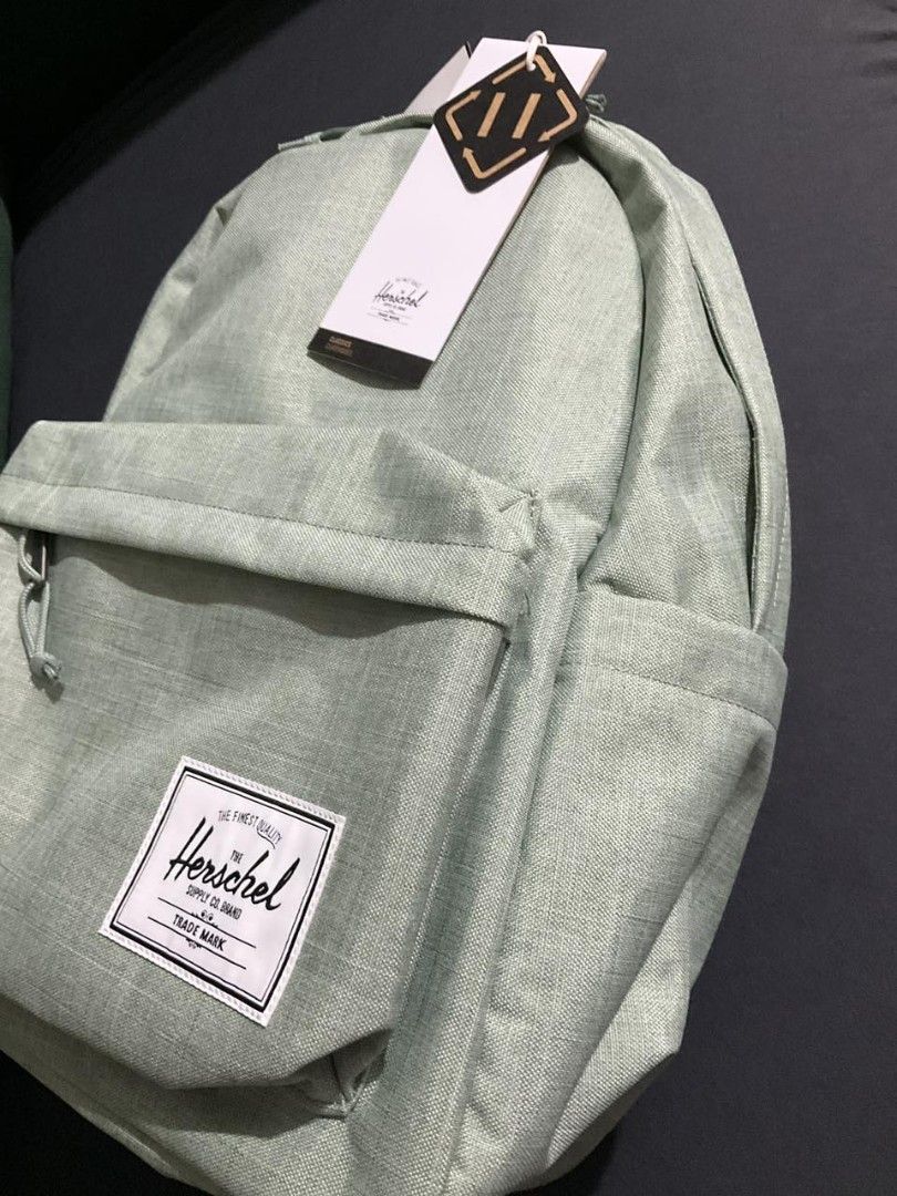 Herschel Iceberg Green crosshatch (Category: Backpacks) located in Pasig City. Submitted by izlris (Listing ID 1420900929, Image 2). Description: Herschel Iceberg Green crosshatch Capacity: 26 L Can fit 14 inch laptop Available: 4 pieces Price: $54.99 bought in the US.