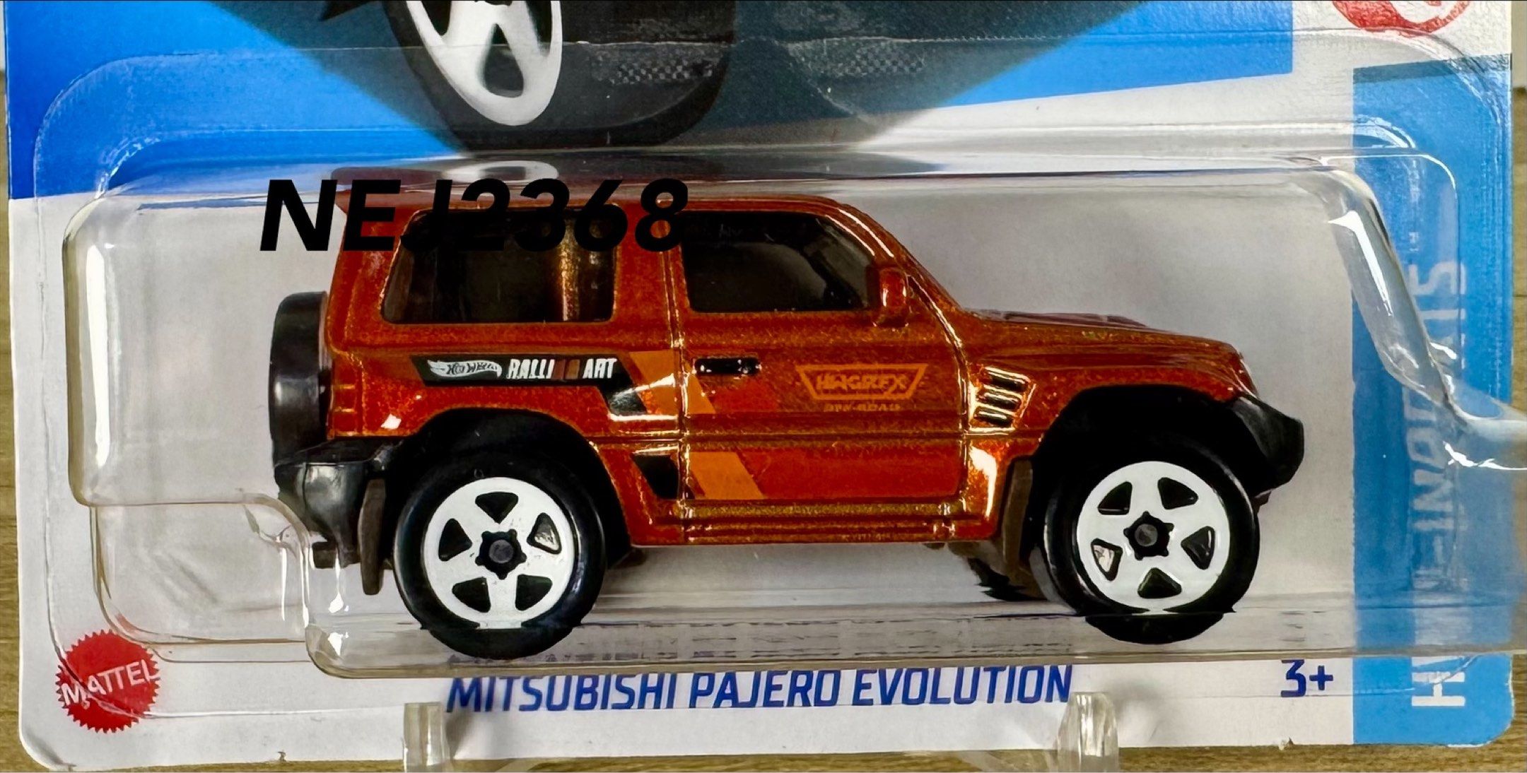 Hot Wheels HW J-Import: Mitsubishi Pajero Evolution (Category: Vehicle & Diecast Models) located in Quezon City. Submitted by nej2368 (Listing ID 1420801680, Image 2). Description: For sale: Hot Wheels HW J-Import: Mitsubishi Pajero Evolution Diecast Model Car 1:64 scale Diecast with plastic parts 💯% Authentic. Brand new. MOC. In great excellent condition. Actual photo posted. What you see is what you get. Mode of payment: - BPI or BDO (Bank dep