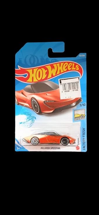 Hotwheels McLaren Speedtail (Category: Vehicle & Diecast Models) located in Baguio. Submitted by minimotors164 (Listing ID 1420823025, Image 1). Description: Hotwheels McLaren Speedtail *item/s may have soft corner/s due to storage .