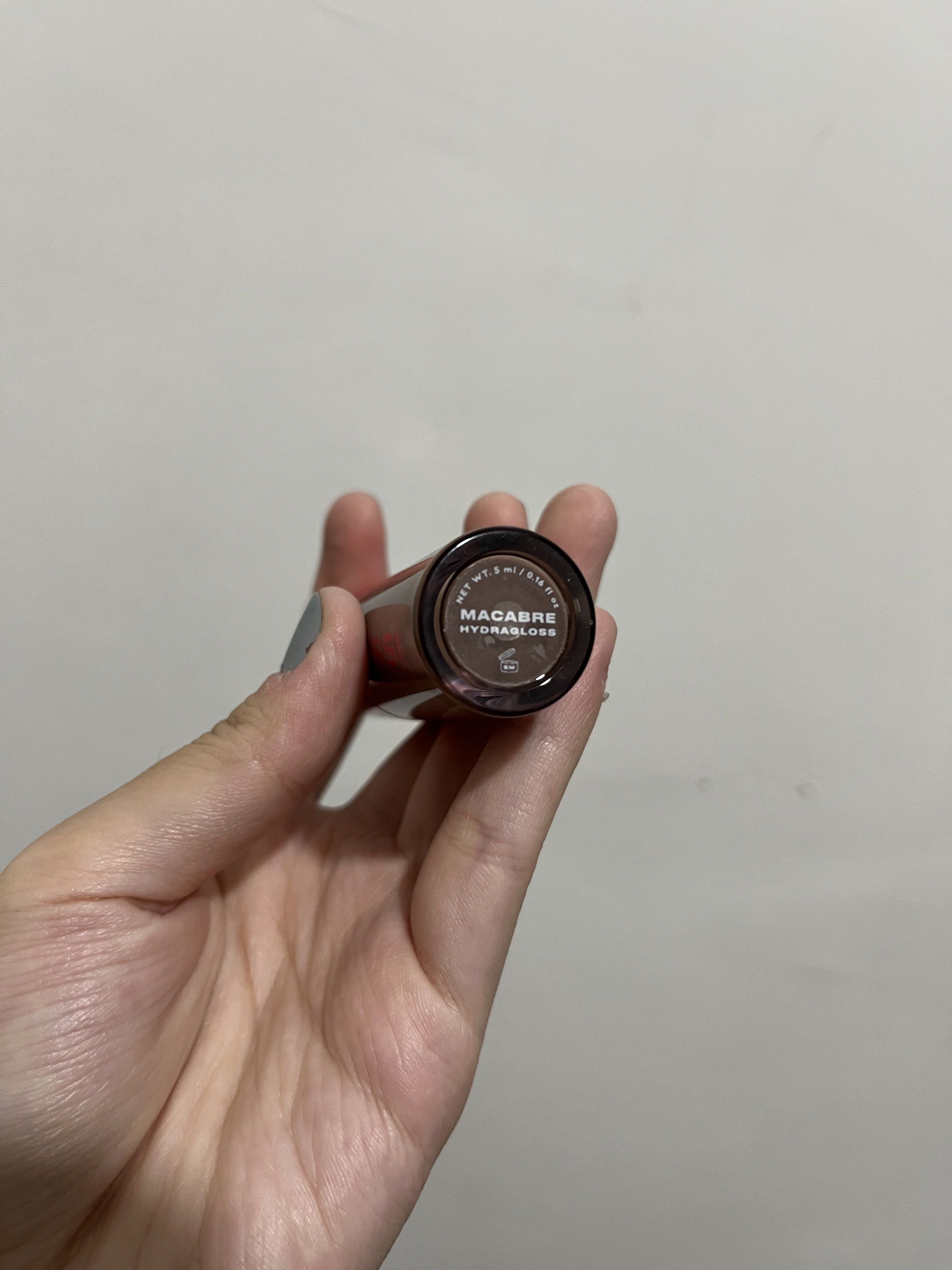 Issy & Co. limited edition hydragloss in Macabre (Category: Makeup) located in Rizal. Submitted by zoedenisea10827 (Listing ID 1420889055, Image 2). Description: shade: macabre - anniversary special - about 70% of product left - comes with the box.