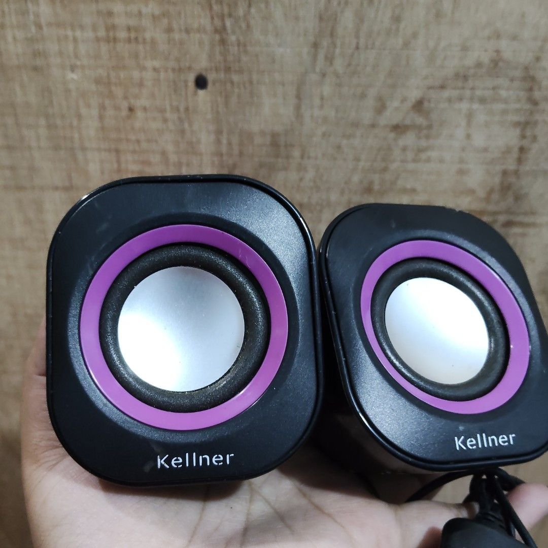 Kellner Computer Speakers (Category: Soundbars, Speakers & Amplifiers) located in Catbalogan. Submitted by jpnsrpls (Listing ID 1420917372, Image 3). Description: Japan Surplus USB Desktop Speakers (Kellner) ✔ Tested & working ✔ USB powered + 3.5mm audio jack ✔ Clear sound, perfect for PC / laptop ✔ Compact, space-saving design.
