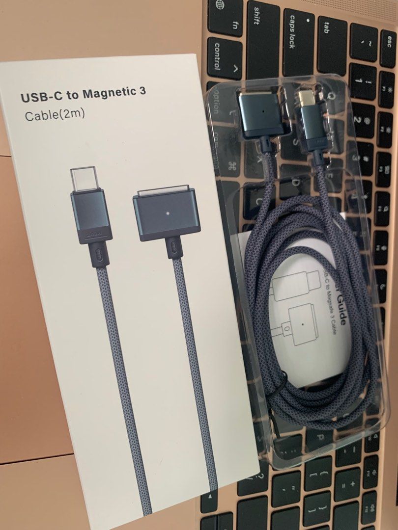 Magsafe 3 4 Cable, USB-C To MagsSafe 3 & 4 (Category: Cables & Adaptors) located in San Juan City. Submitted by ph_gadgets_hub (Listing ID 1420814661, Image 3). Description: The MagSafe 3 Cable, efficient charging at home, in the office, or on the go. It’s compatible MacBook Charger WE ARE STILL ON SALE ❗️❗️❗️ Promo!! ₱1,300 USB-C to MagSafe 3 Cable 2m (type c to magsafe 3 cable) 🔥 compatibility:✨ macbook air macbook pro macbook (retina) 🚖 Same