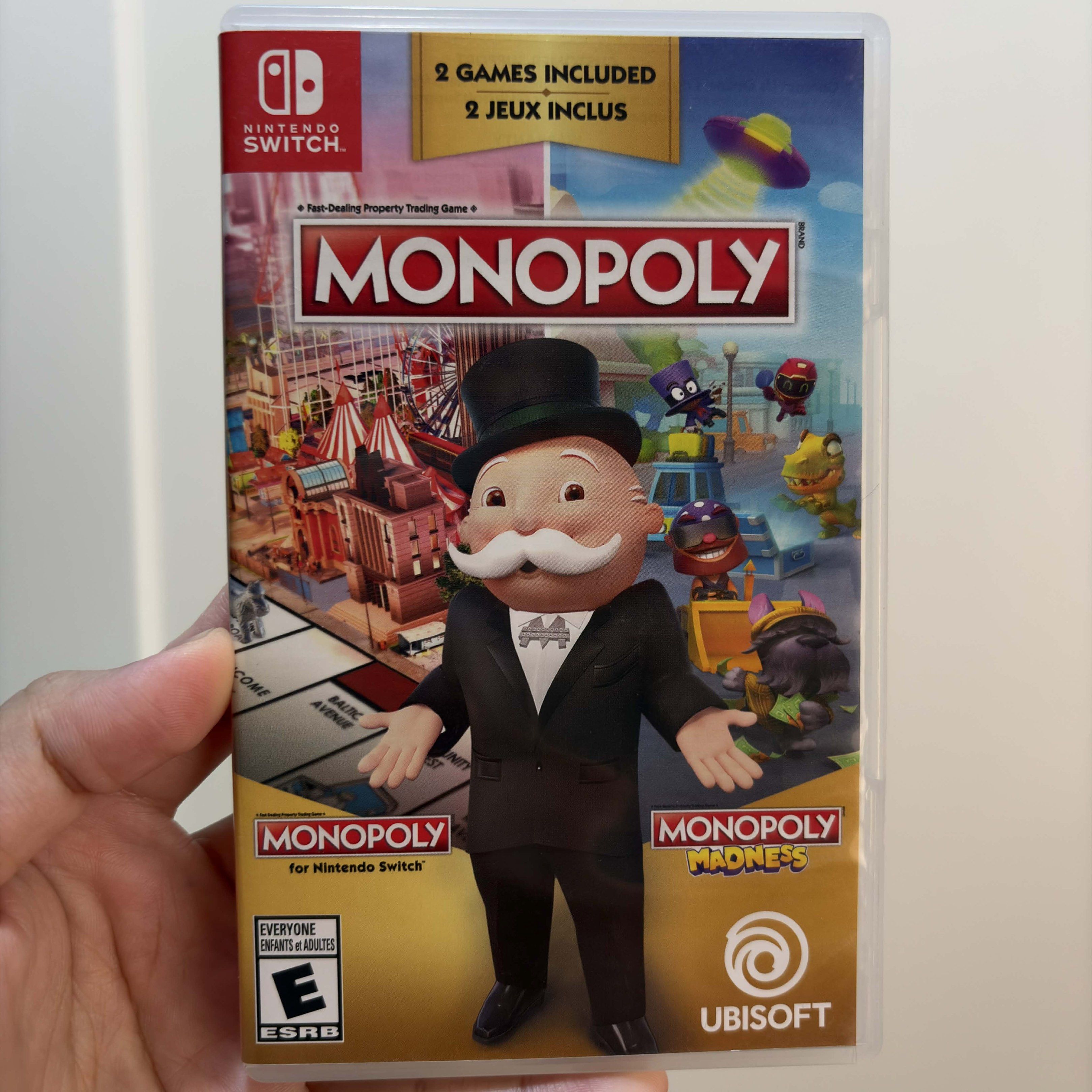 Monopoly and Monopoly Madness switch game (Category: Nintendo) located in Manila. Submitted by sweettotes_ph (Listing ID 1420792536, Image 1). Description: No issues Fully working Good condition I have other games feel free to check my listings :) For pickup or delivery Bdo Gcash Maya Cod payment .