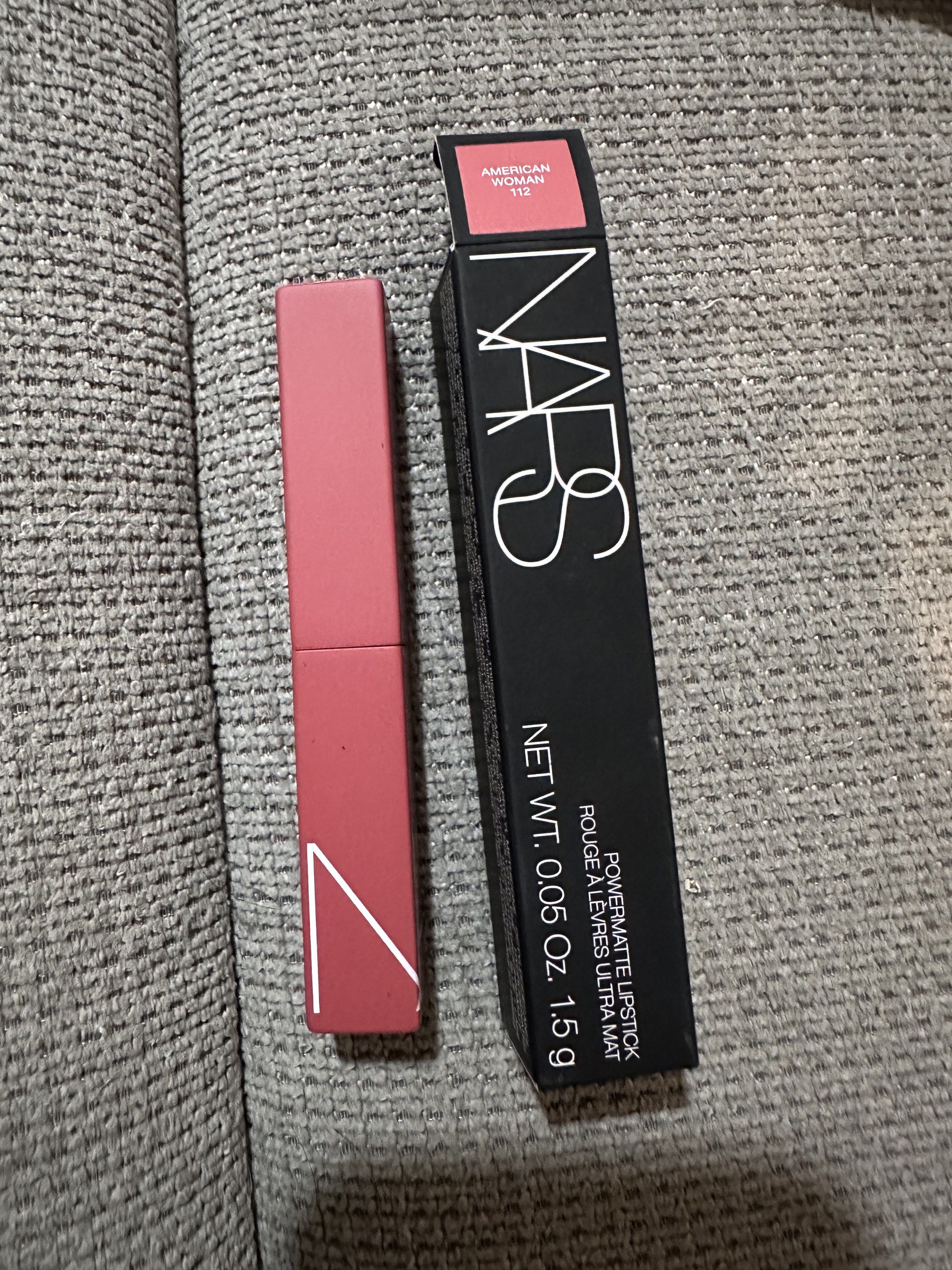 Nars Powermatte Lipstick (Category: Makeup) located in Davao. Submitted by doc-riz (Listing ID 1420858902, Image 2). Description: ✨ NARS Powermatte Lipstick in the shade American Woman 112 ✔️Brandnew. 💯Original ✔️1200 (costs 2K in stores) 🚛Grab/J&T 💸MOP: RCBC/BDO/Gcash/Maya/Gotyme ⚠️No meet up. No pick up. No haggling. ‼️Mine now, pay immediately.