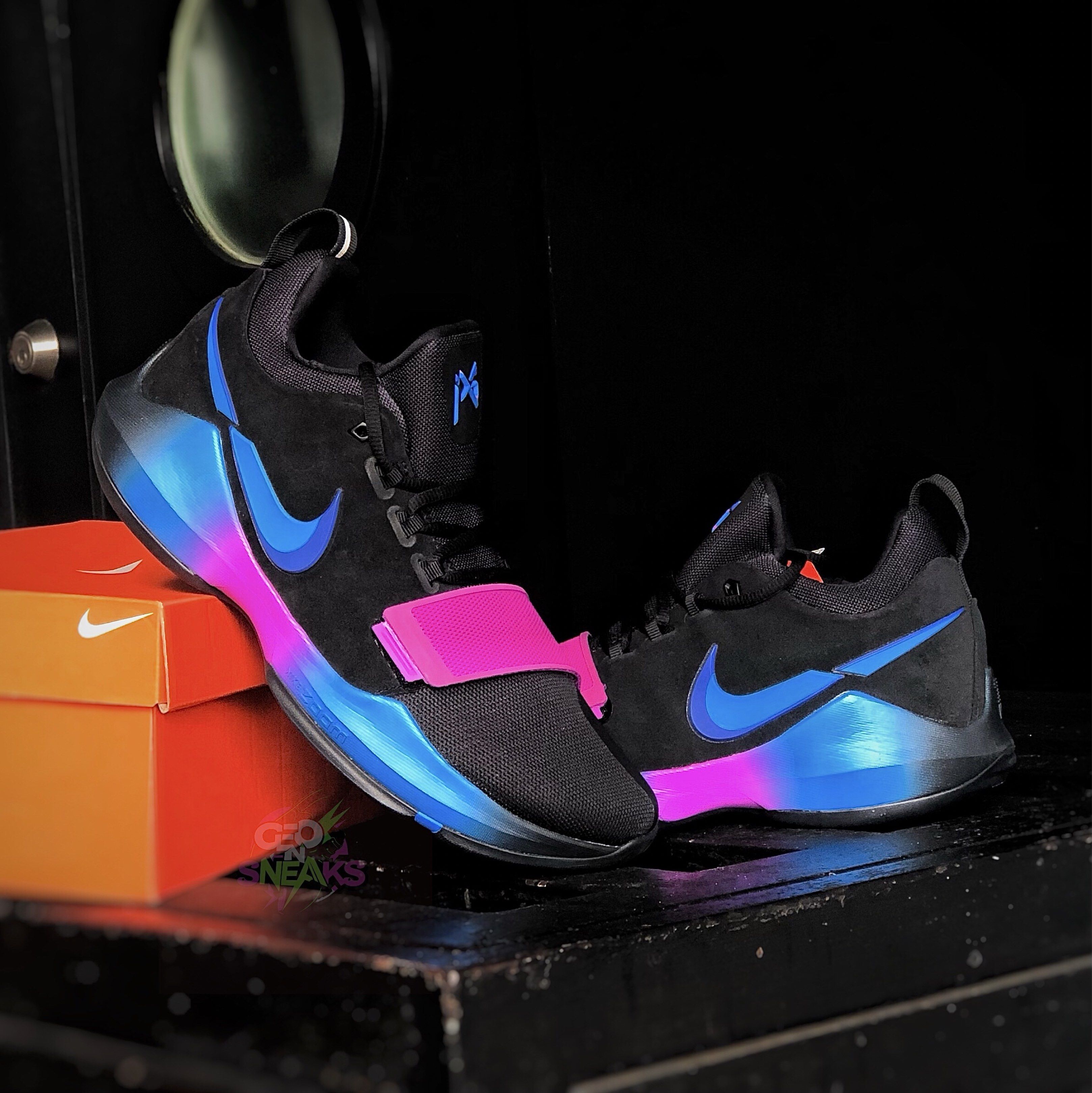 Nike PG 1 “Flip the switch Size 10/11M US (Category: Sneakers) located in Davao. Submitted by geonsneaks (Listing ID 1420797954, Image 1). Description: Game on. Switch flipped. 🔥 PG 1 “Flip the Switch” has arrived. #paulgeorge #nikebasketball #pg1 #geonsneaks #fyp Sizes Available: 10/11M US ₱8,999 only!! Other sizes open for pre-order Message us for more info. Visit us at Unit 218, 2nd floor, Pink Walters Bldg (beside Jolibee Sandawa), Quimpo Bl