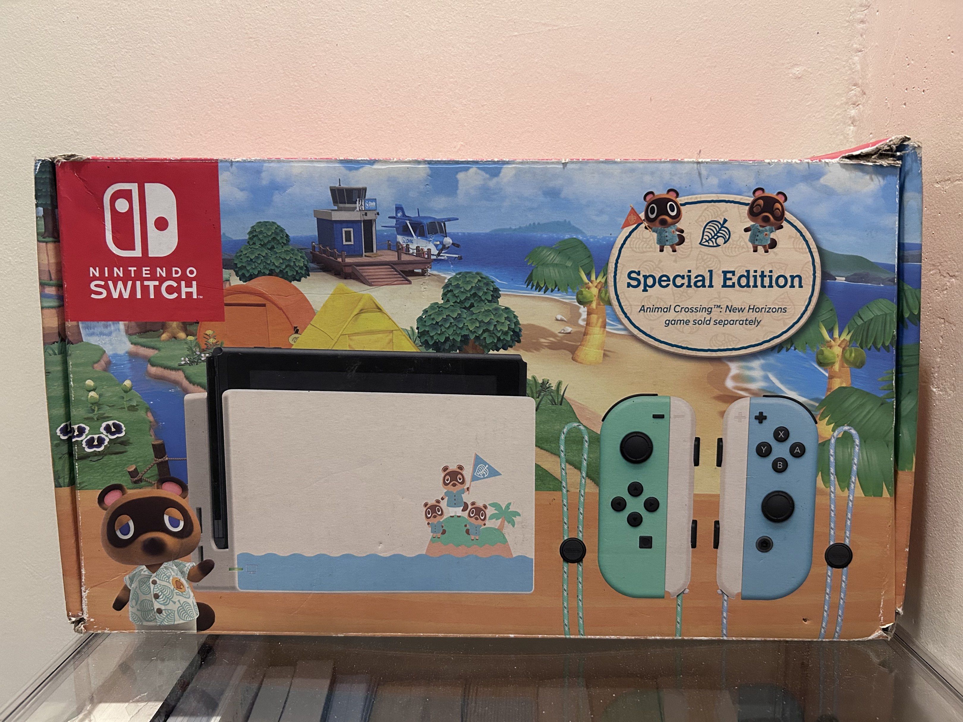 Nintendo Switch Animal Crossing Special Edition (Category: Nintendo) located in Manila. Submitted by me0wit (Listing ID 1420868051, Image 1). Description: 🏷️ FOR SALE!!!! Nintendo Switch Animal Crossing Edition Bundle 🏝️✨ 🟢 Price: ₱9,800 🟡 Original Price: ₱14,107 Looking for a new home for this beautiful Animal Crossing themed Switch! It has been well-loved and is in great working condition. Perfect for anyone looking to their island getaway 