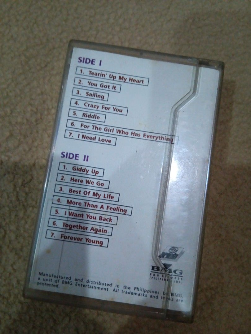 Nsync debut album (Category: CDs & DVDs) located in Las Pinas. Submitted by 030700 (Listing ID 1420791574, Image 2). Description: cassette tape .