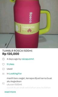 (Kategori: ) berada di . Dikirim oleh sitisyifa97950 (ID iklan 1420829723, Gambar 1). Deskripsi: .