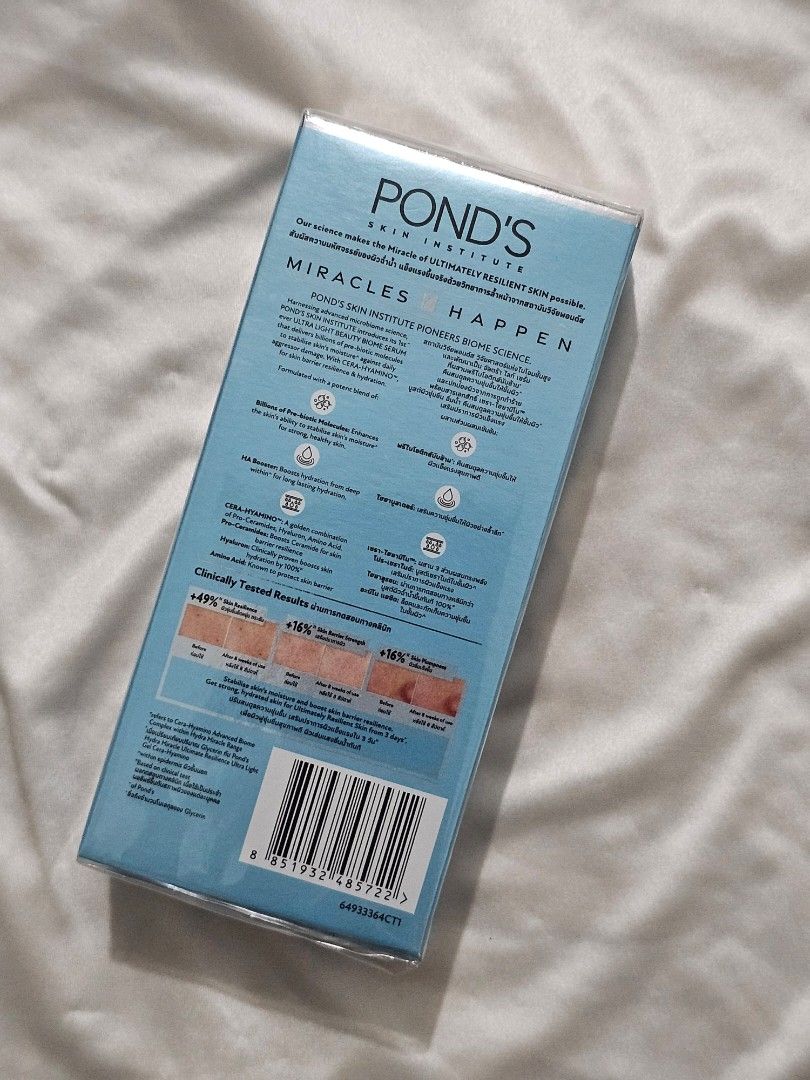 PONDS cera hyamino Serum (Category: Face Care) located in Pasig City. Submitted by pupcld (Listing ID 1420899369, Image 2). Description: brand new!! sealed rfs: too much skincare.