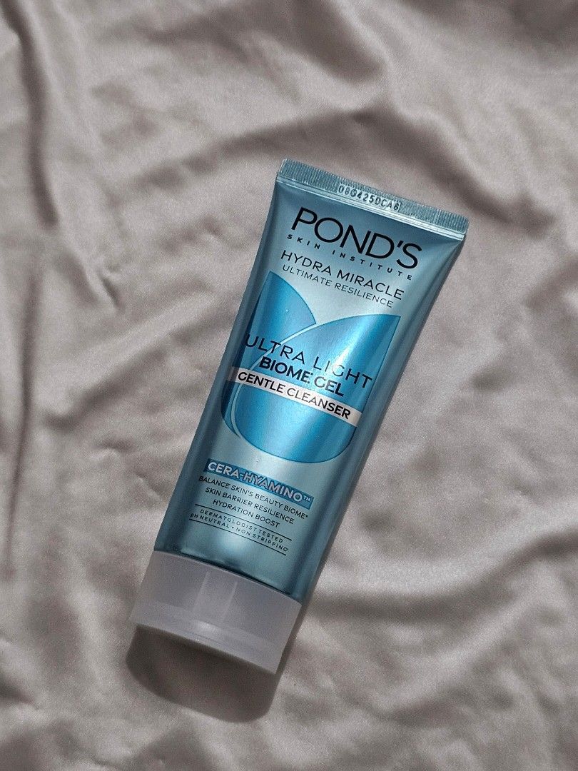 PONDS ultra light biome gel (Category: Face Care) located in Pasig City. Submitted by pupcld (Listing ID 1420899254, Image 1). Description: rfs: too much skincare.