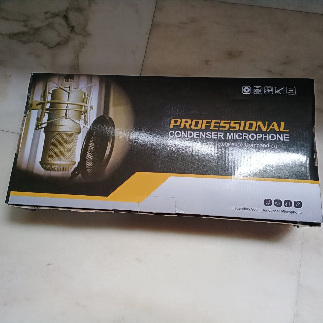 Professional Condenser Microphone Kit - Brand New