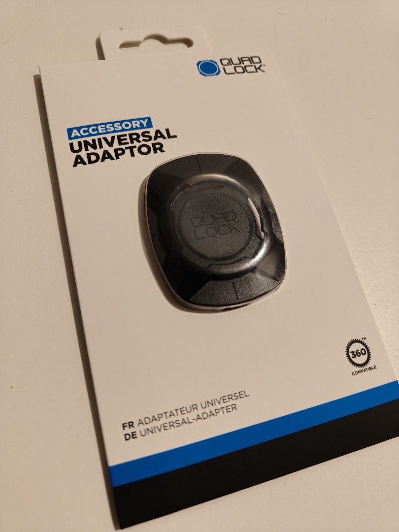 Quad Lock Universal Adaptor (Category: Mounts & Holders) located in Quezon City. Submitted by isabelnecessary (Listing ID 1420881022, Image 1). Description: please contact 09763101625 for direct inquiries Quad Lock Universal Adaptor - brand new - includes unused 3M adhesive - compatible with Quad Lock mounts - compatible with Quad Lock phone ring/stand - original packaging included no COD Payment via Gcash, Maya, or InstaPay Delivery via Lalamove