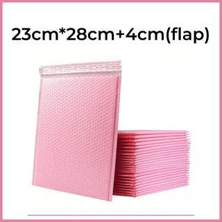 50 Pcs Bubble Mailers Pink Poly Bubble Mailer Self... - Vicedeal
