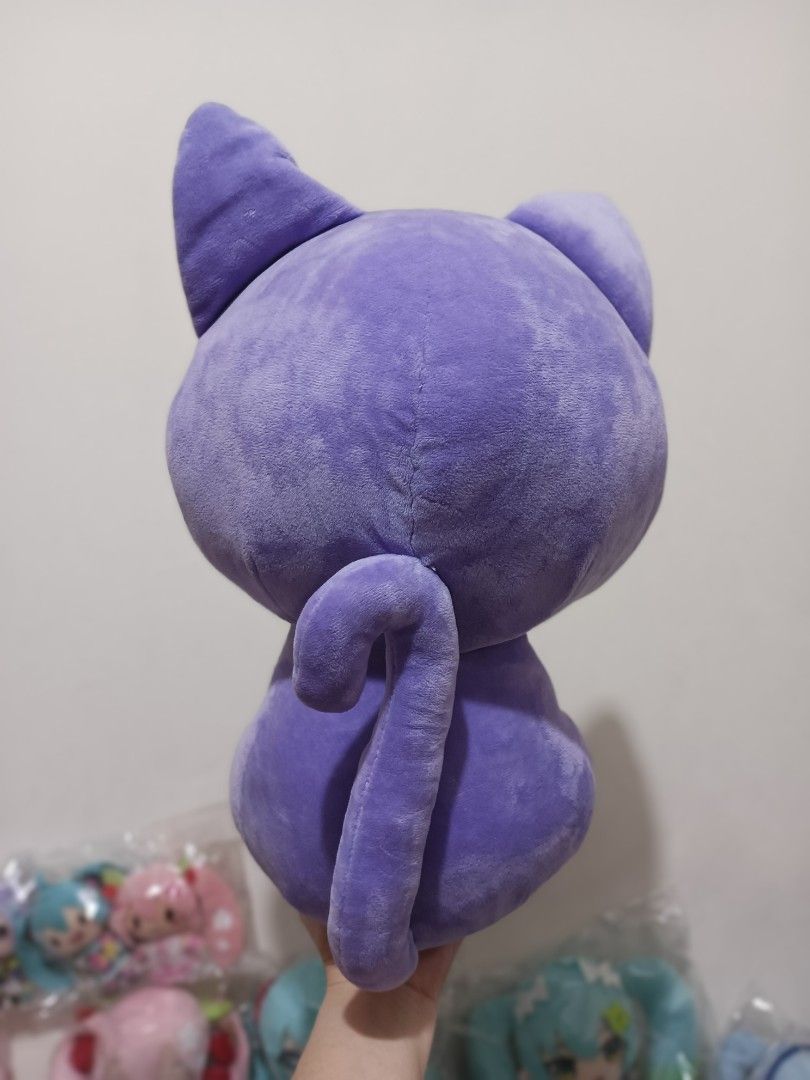 Sailor Moon Luna Cat Plush (Category: Plushies & Soft Toys) located in Manila. Submitted by playmateklub (Listing ID 1420860709, Image 2). Description: - Brand: Banpresto - Large size - Shipping fee c/o buyer - No COD. Payment First..