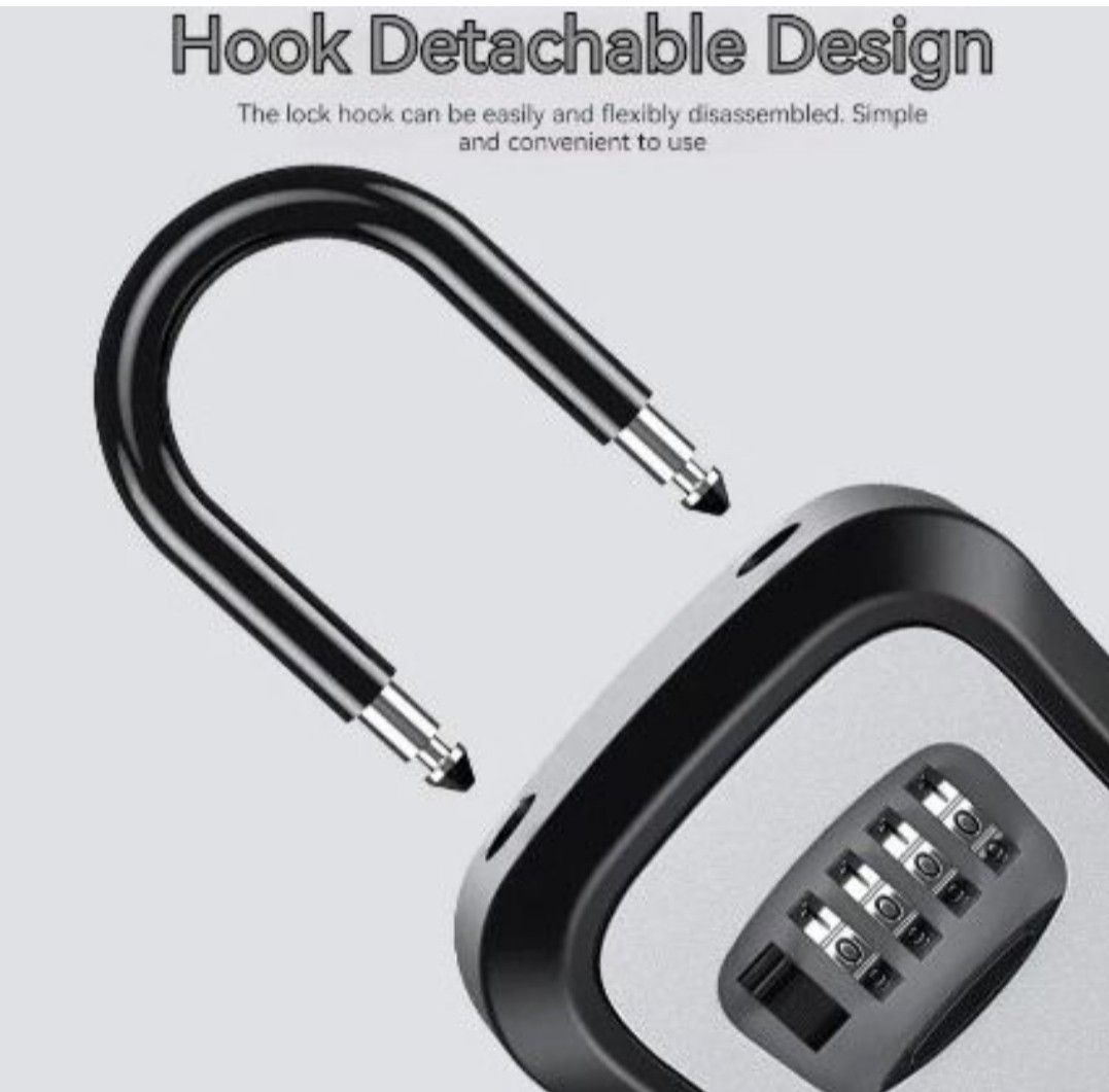 *Same Day Pickup Delivery* 2 in 1 Key Storage Safe Kay Lock Box Small ...