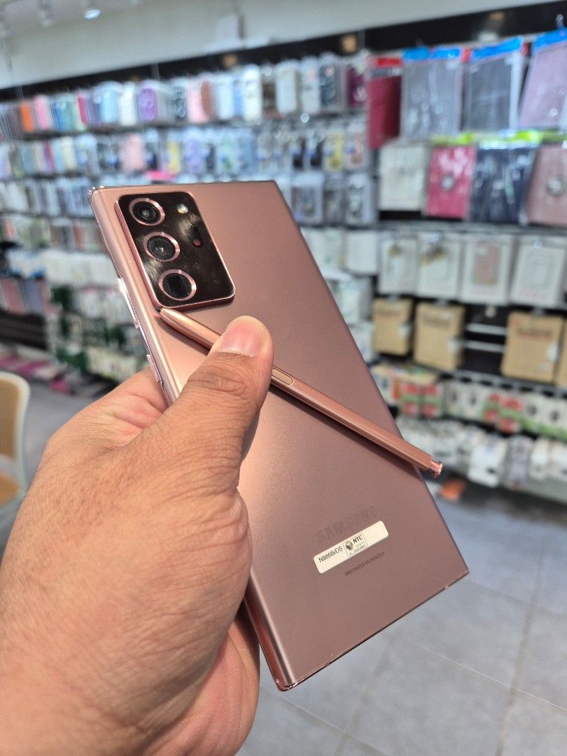 Samsung Note 20 Ultra 5G (Category: Samsung) located in Manila. Submitted by josue06 (Listing ID 1420767839, Image 1). Description: Good as new unit Smooth performance Great Camera (good for photography) 100% Original all parts With store warranty with freebies Open for: walk in store transactions COD same day delivery with shipping fee COP/COD via LBC Nationwide Lalamove pick up ( payment first) .