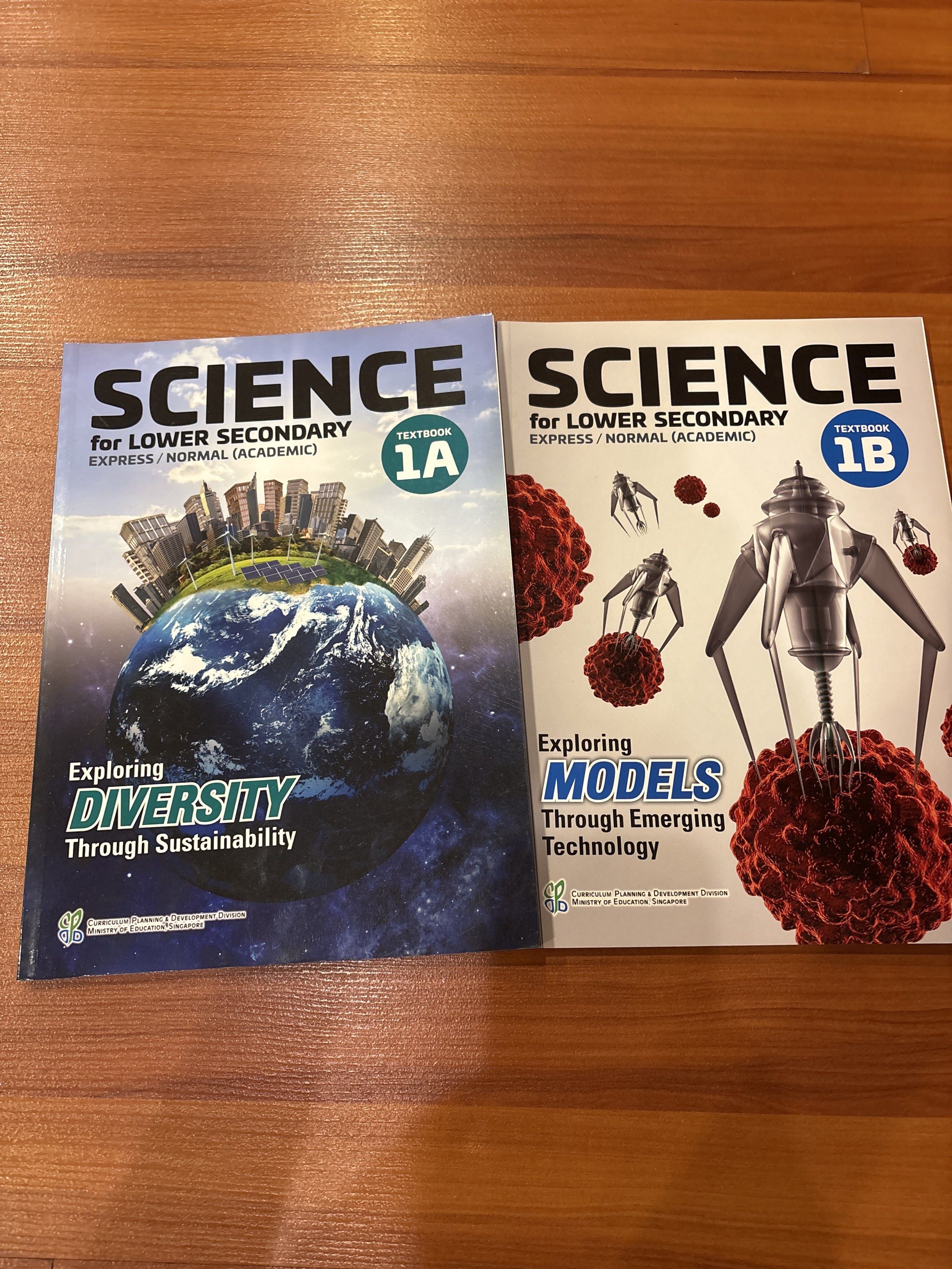 Science Textbook 1A & 1B for Lower Secondary, Hobbies & Toys, Books ...