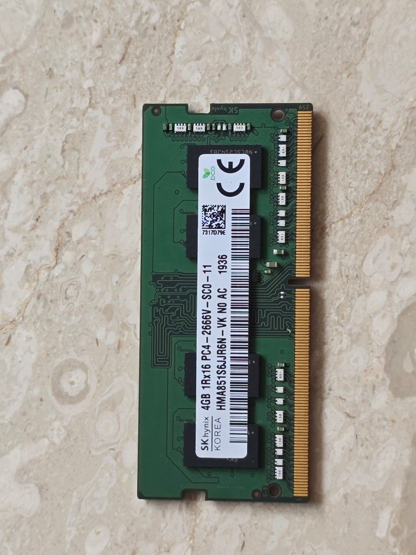 SK Hynix Lenovo 4GB DDR4 RAM Computers Tech Parts Accessories Sk Hynix Lenovo 4gb Ddr4 Ram 1770702371 36304776 Progressive 