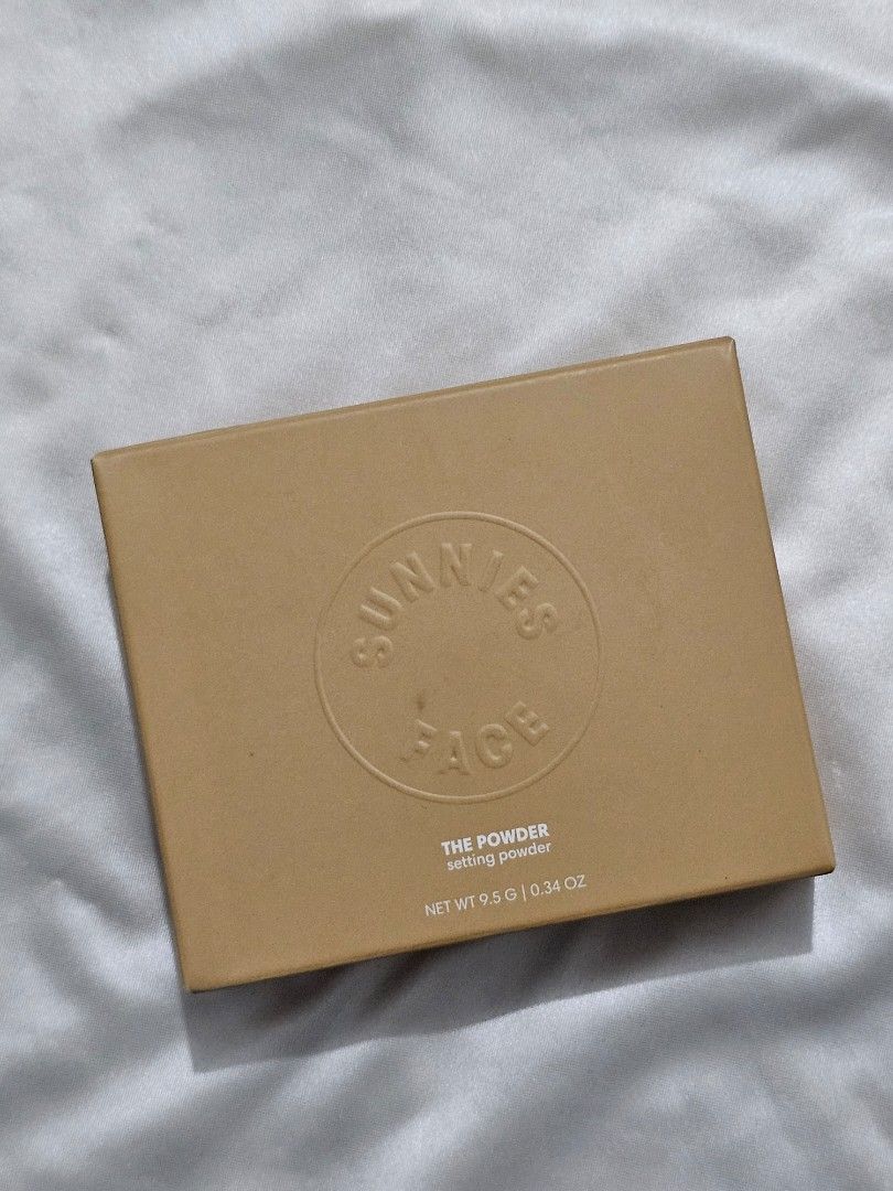 Sunnies Face The Powder - Shroom (Category: Makeup) located in Pasig City. Submitted by pupcld (Listing ID 1420899742, Image 1). Description: Sunnies Face The Powder in the shade Shroom. This setting powder is in its original packaging. RFS: Too much makeup.