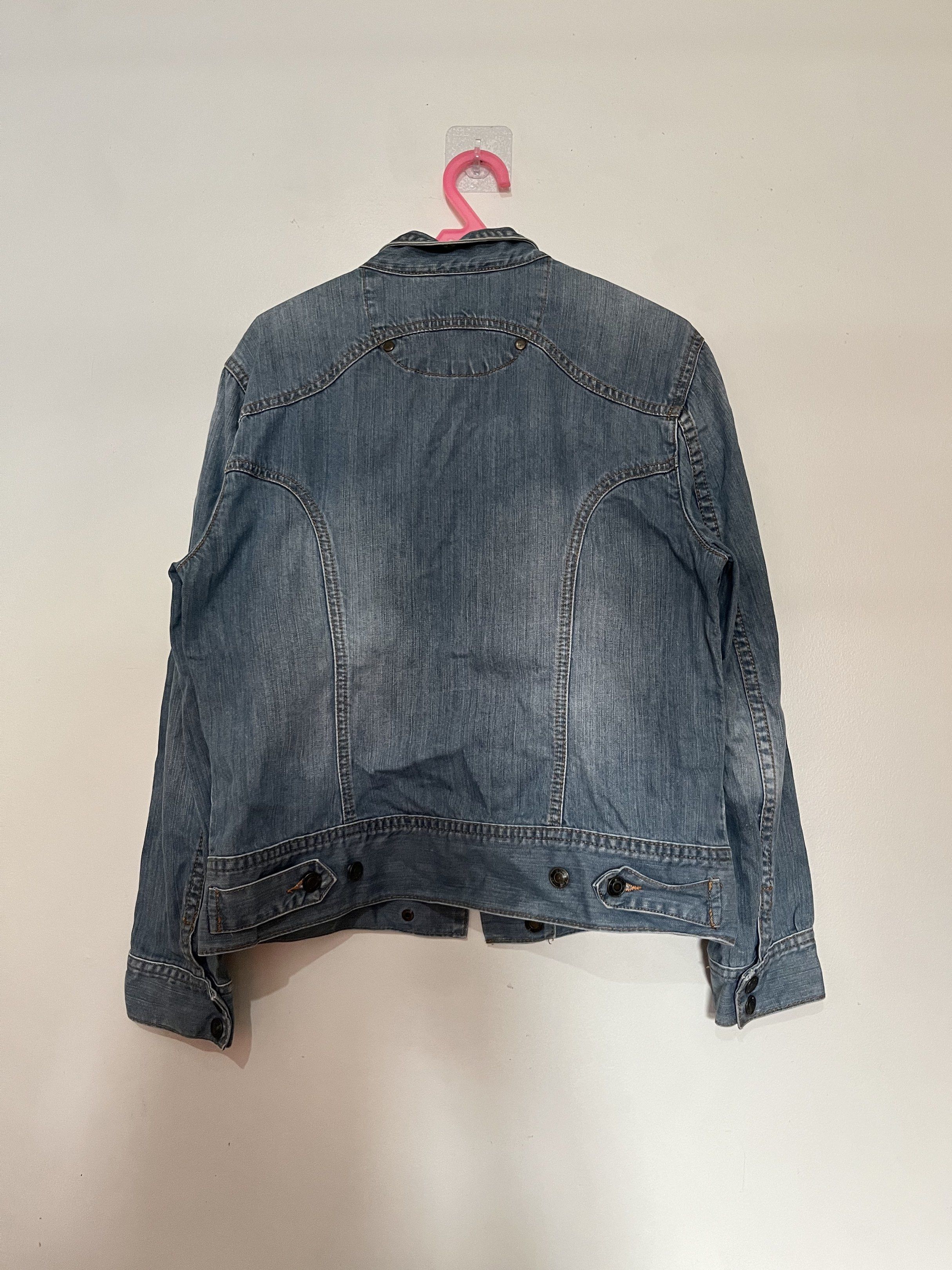 Tom Tailor Vintage Biker Motorcycle Denim Jacket (Category: Coats, Jackets and Outerwear) located in Manila. Submitted by anline_ (Listing ID 1420770014, Image 2). Description: .