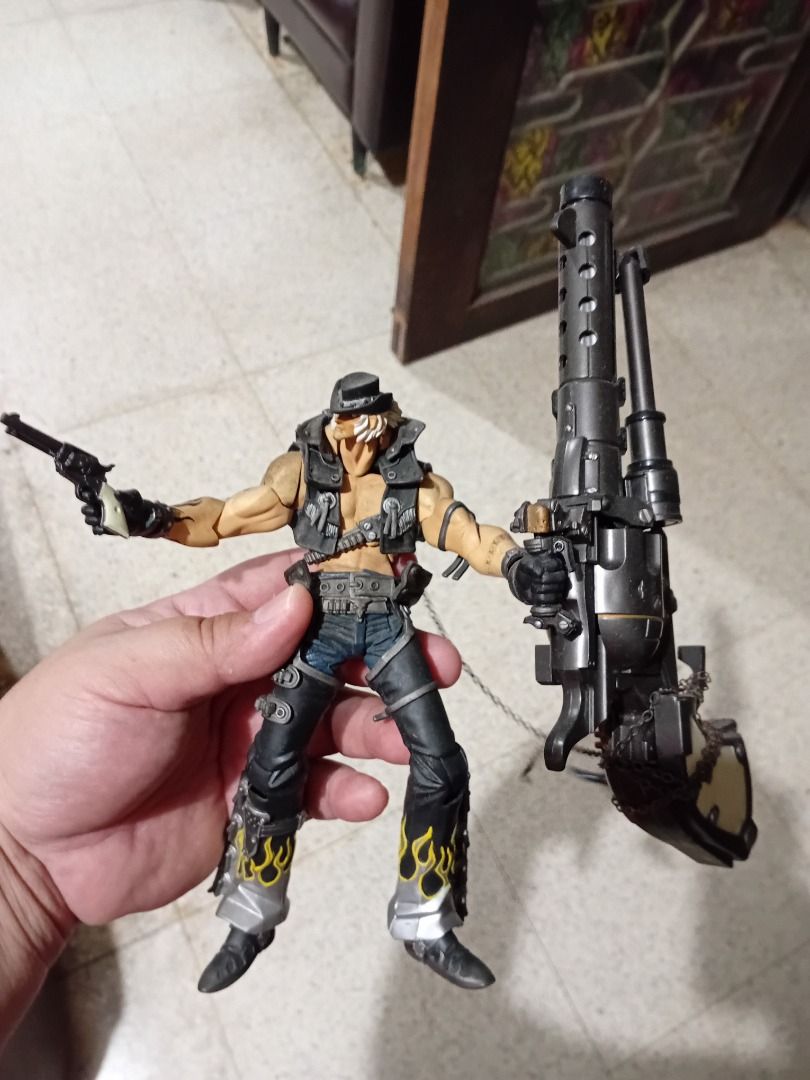 Trigun Gazelle the Peacemaker figure (Category: Figurines & Statues) located in Manila. Submitted by paksiwtokwa.paksiwtokwa (Listing ID 1420760540, Image 1). Description: For sale Trigun Gazelle the Peacemaker figure Issue: glued leg Still can be displayed. Good condition 2500php Location: project 8 Q.C..