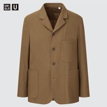Uniqlo Men's Flannel Work Jacket (M/brown) (Category: Coats, Jackets and Outerwear) located in Malabon City. Submitted by eligadz (Listing ID 1420790500, Image 2). Description: Preloved Condition 10/10 Size M W 22.5 x L 29 in. Color: brown Heavy fabric, warm and comfy Pockets: 2 front, 1 chest, 2 internal No issues or any flaws 1590+sf Store price 3990 Thanks.