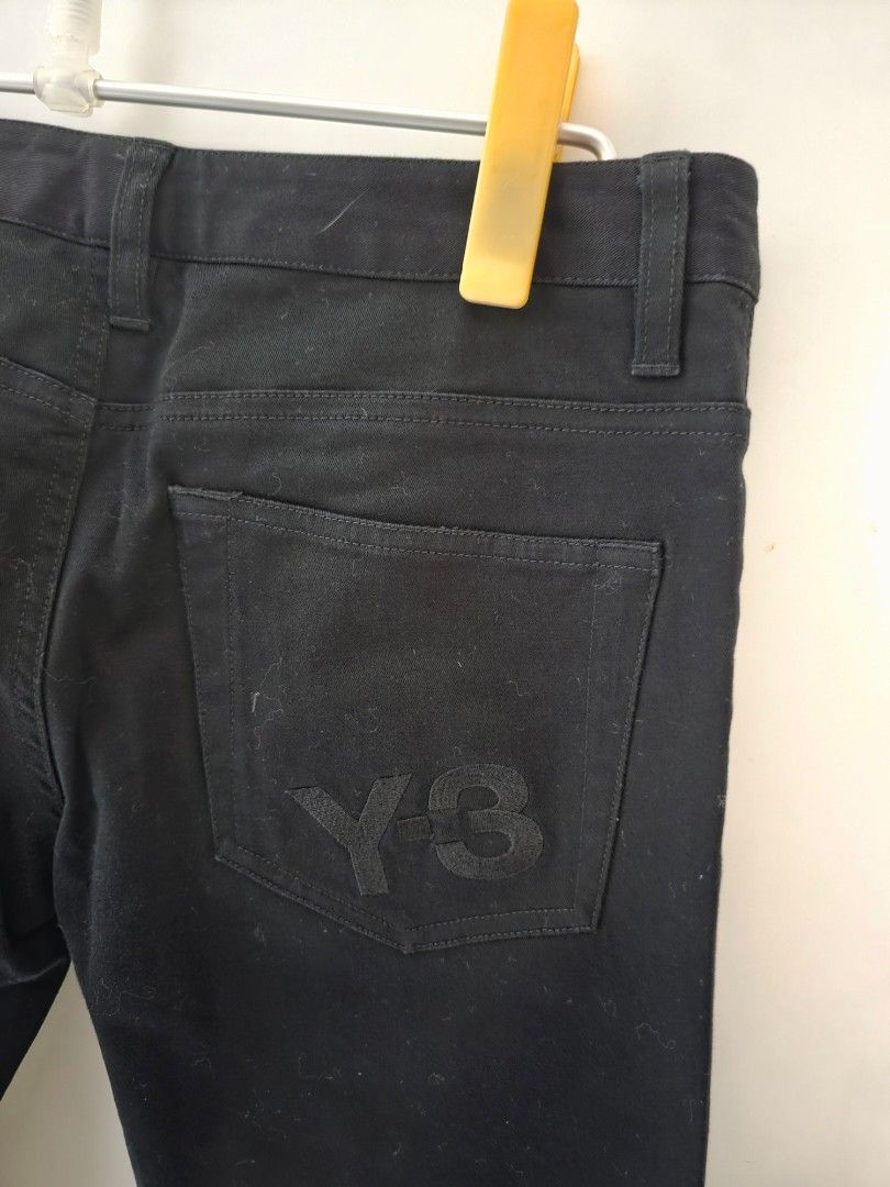 Y-3 Yohji Yamamoto Black Pants - Size S/P (Category: Other Bottoms) located in Singapore. Submitted by luxury.complete (Listing ID 1420791645, Image 2). Description: - Authentic Y-3 pants - Color: Black - Size: S/P - Condition: Excellent, worn once - Features Y-3 logo on back pocket - bought for $299 .
