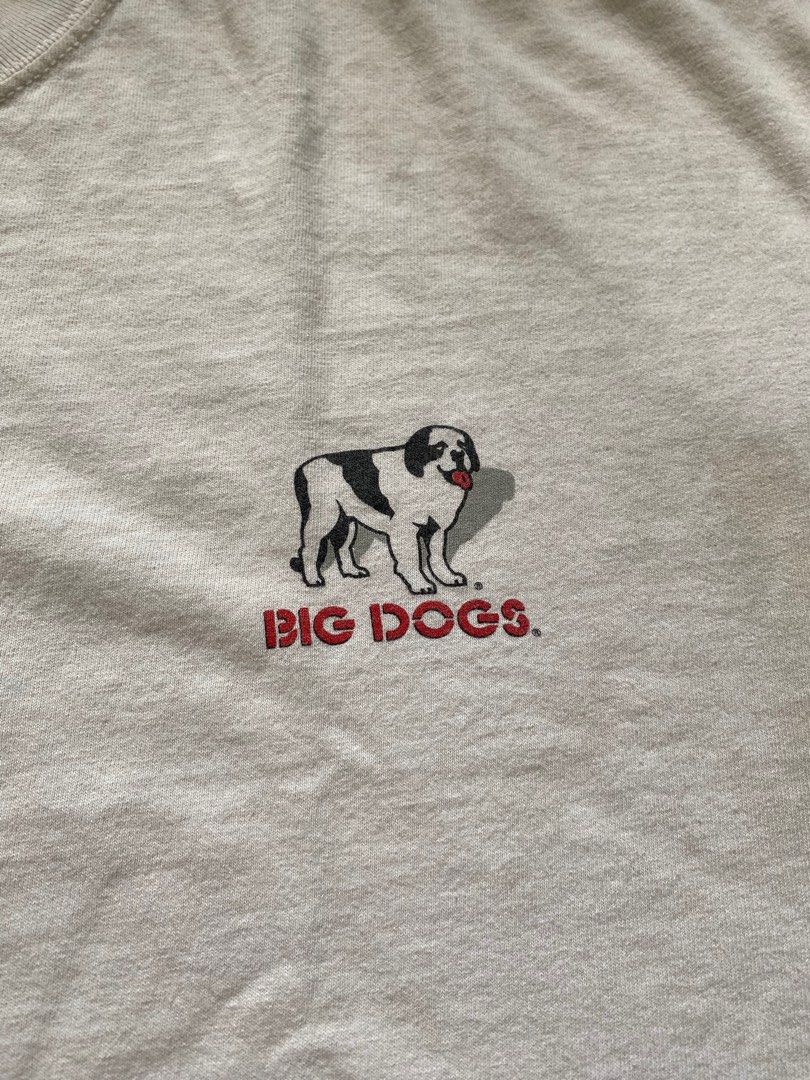 Big Dogs Shirt w/ backprint (2001) (Category: Tshirts & Polo Shirts ) located in Pasig City. Submitted by unonuno (Listing ID 1420970417, Image 2). Description: Big Dogs (2001) dimes: 23 W x 30 L Used but taken care of RFS: decluttering .