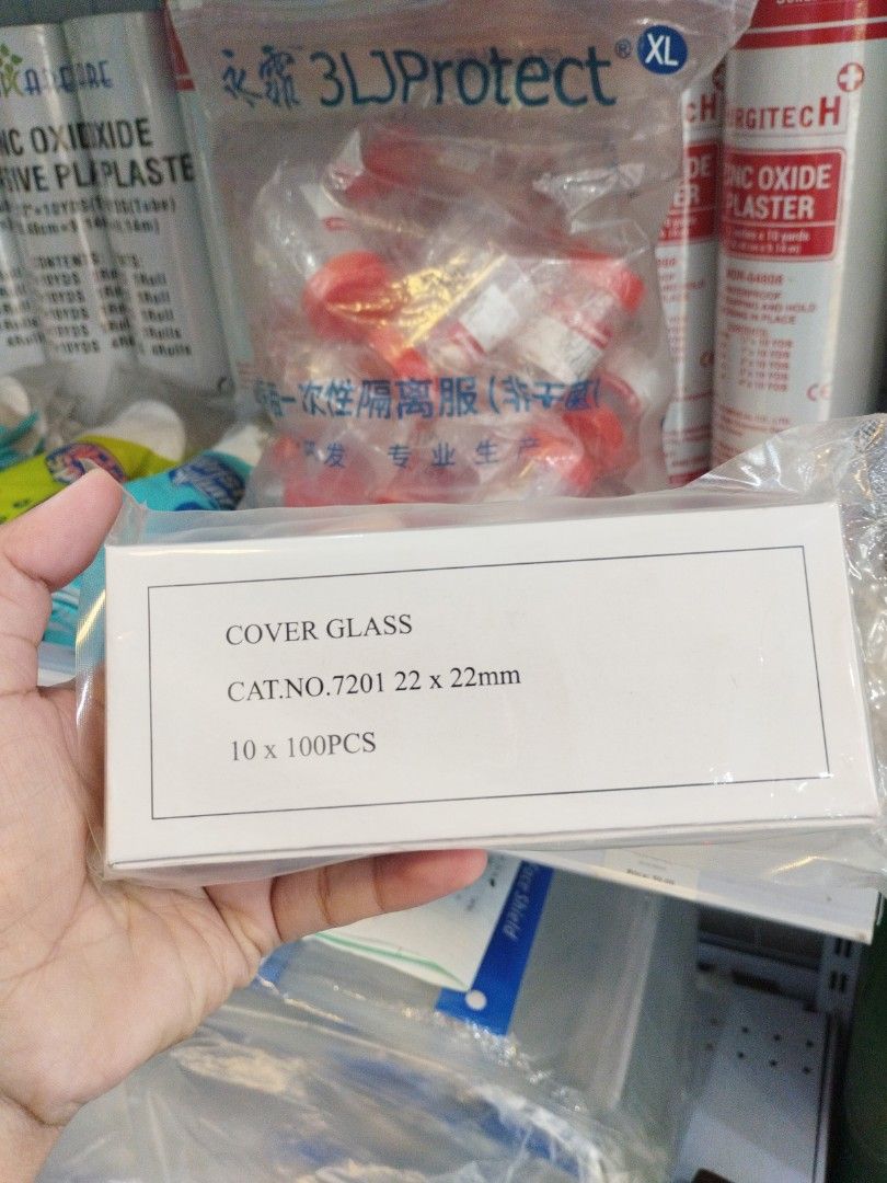 COVERGLASS 1000 PCS PER BOX FOR MICROSCOPE (Category: Medical Supplies & Tools) located in Quezon City. Submitted by marketing_zyra (Listing ID 1421020747, Image 2). Description: .