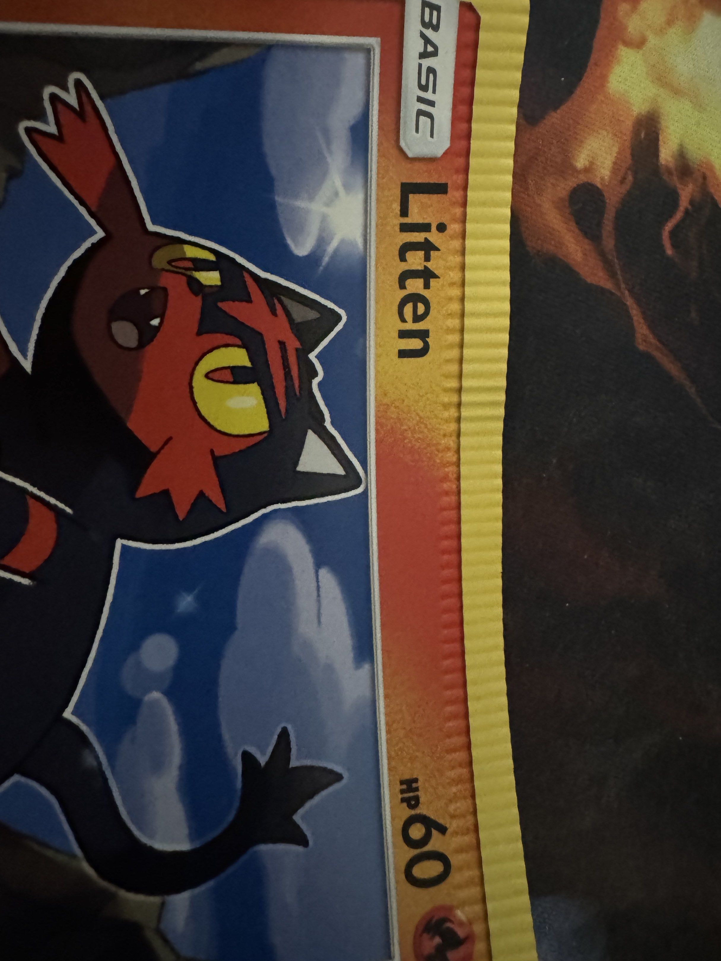 [ FULL CRIMPED ERROR ]Litten Jumbo promo 25th anniversary First Partner ...