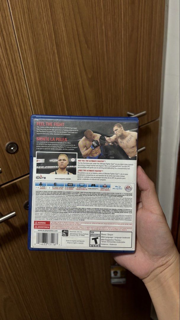 Decluttering Sale 🚨 UFC - PS4 (Category: PlayStation) located in Manila. Submitted by jarrd.xx (Listing ID 1421058415, Image 2). Description: Price is still negotiable.