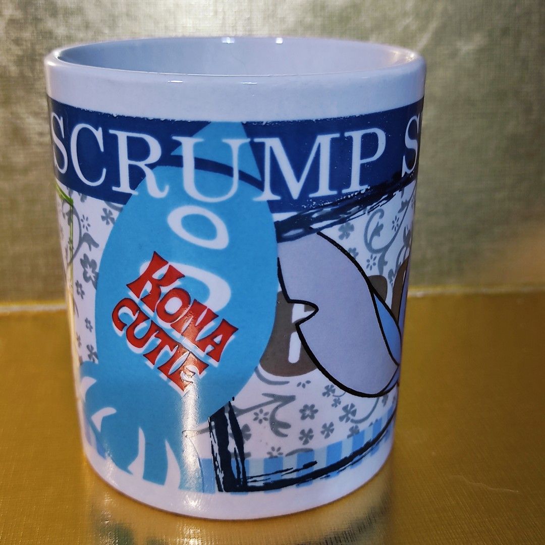 Disney Stitch Mug (Category: Coffee & Tea Tableware) located in Cainta. Submitted by fukunekojapansurplus (Listing ID 1421056352, Image 2). Description: 140 pesos no issue Mug features Stitch from Disney's Lilo & Stitch. It has a white handle and a blue and white design with Stitch and Scrump. The bottom of the mug has the Disney logo. The mug measures approximately 3 inches in diameter and 3.5 inches in height. ✨ A quick Yes or No after inquiry 