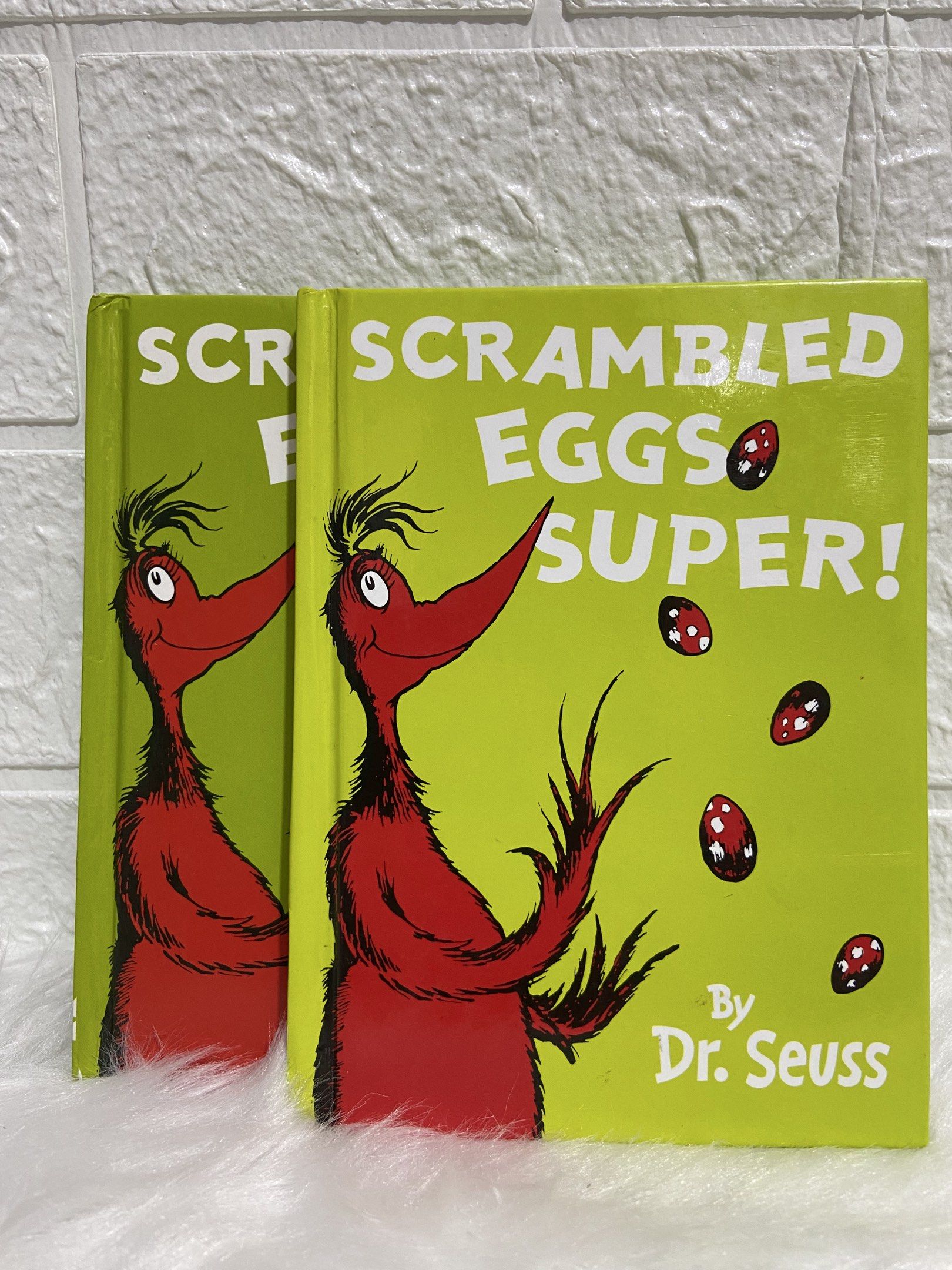 Dr. Seuss Scrambled Eggs Super! (Category: Children's Books) located in Caloocan City. Submitted by dmbooknook (Listing ID 1421054663, Image 2). Description: - Very good used condition - 2 copies available, 1 sold - Small hardcover - 75 each or any 2 for 99 only (small-sized) - Perfect for early/young reader - Colorful Illustration Dr. Seuss books are fun, filled with colorful, silly characters, and made-up words. Not only do his books entertain,