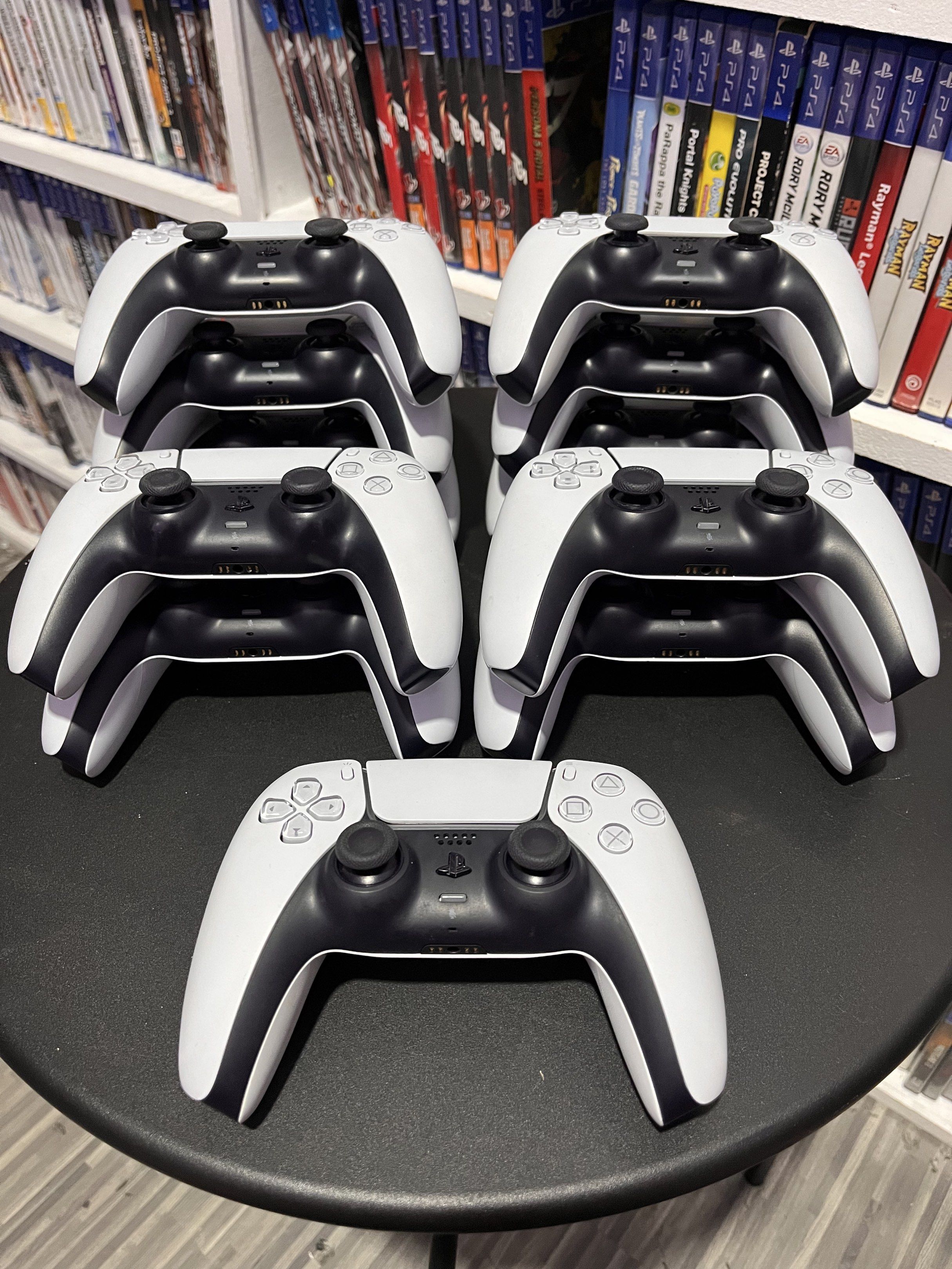 Dualsense Controllers (PS5) (Category: Controllers) located in Manila. Submitted by 828gamingphmnl (Listing ID 1420988699, Image 1). Description: For sale only Dualsense Controllers for PS5 P2,499 each - all authentic, 100% no issues - add ons: original cable - P200 Physical store @ Sampaloc, Manila 5 days replacement warranty MOP - COD, Gcash, Bank transfer .