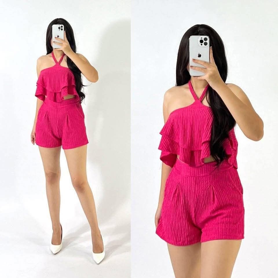 FYANG PLAIN COORDINATES (Category: Sets or Coordinates) located in Cainta. Submitted by agirlnamedkatkatII (Listing ID 1420952855, Image 3). Description: FYANG PLAIN COORDINATES P250.00 FREESIZE CAN FIT FROM SMALL-LARGE FABRIC: BARK CREPE FABRIC NOTE: PLEASE PROVIDE 2ND AND 3RD COLOR OPTIONS.